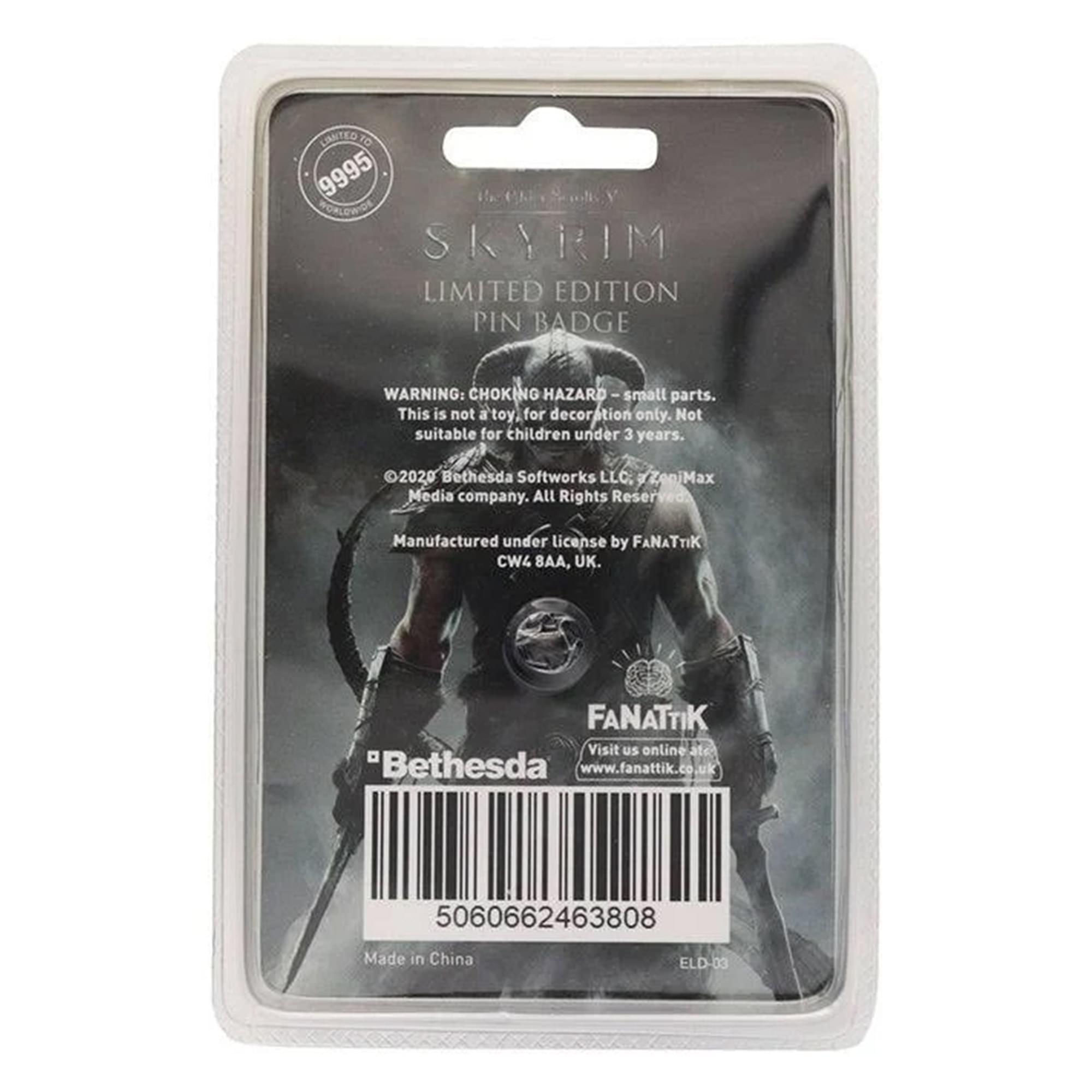 The Elder Scrolls V: Skyrim Limited Edition Pin Badge