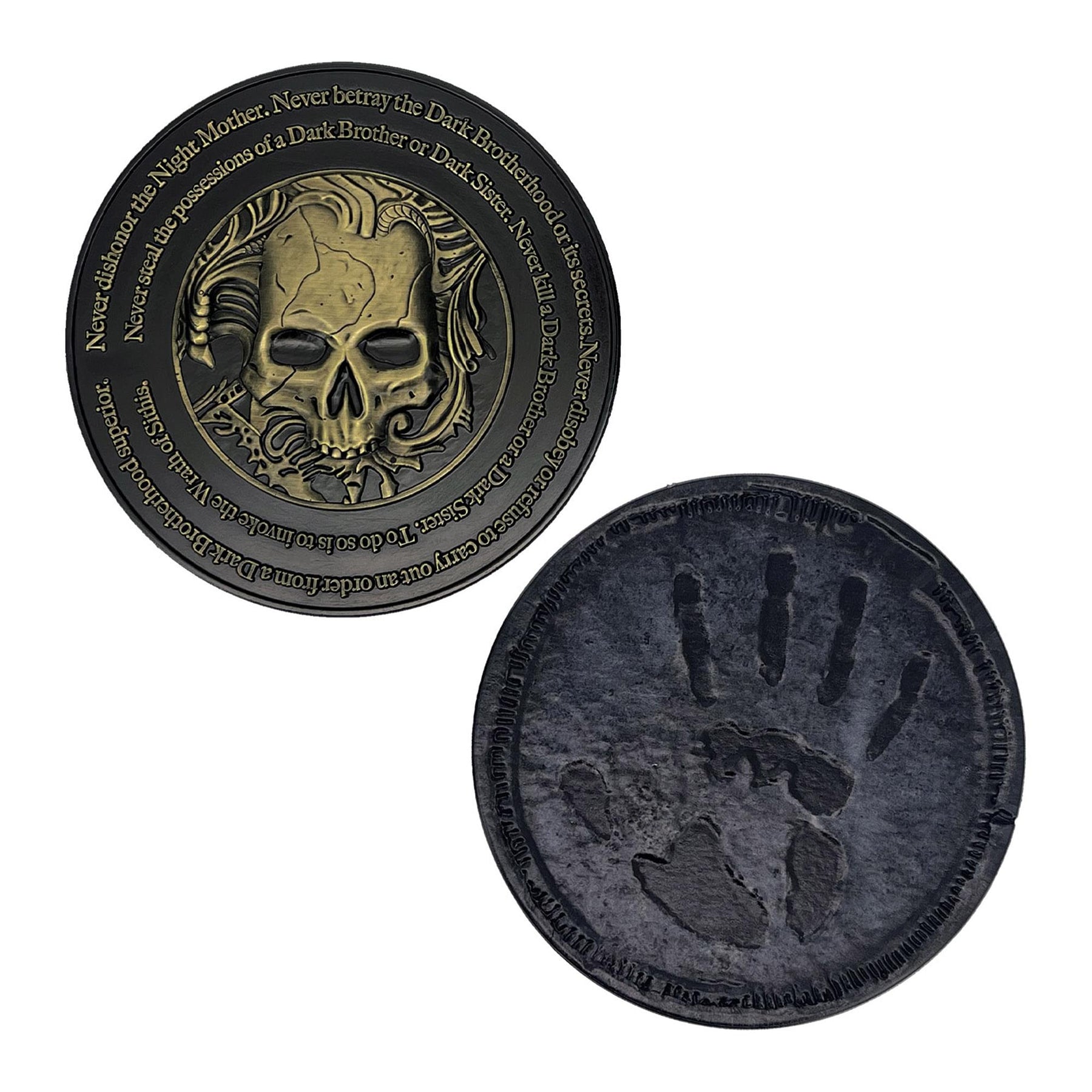 The Elder Scrolls IV: Oblivion Dark Brotherhood Limited Edition Metal Medallion