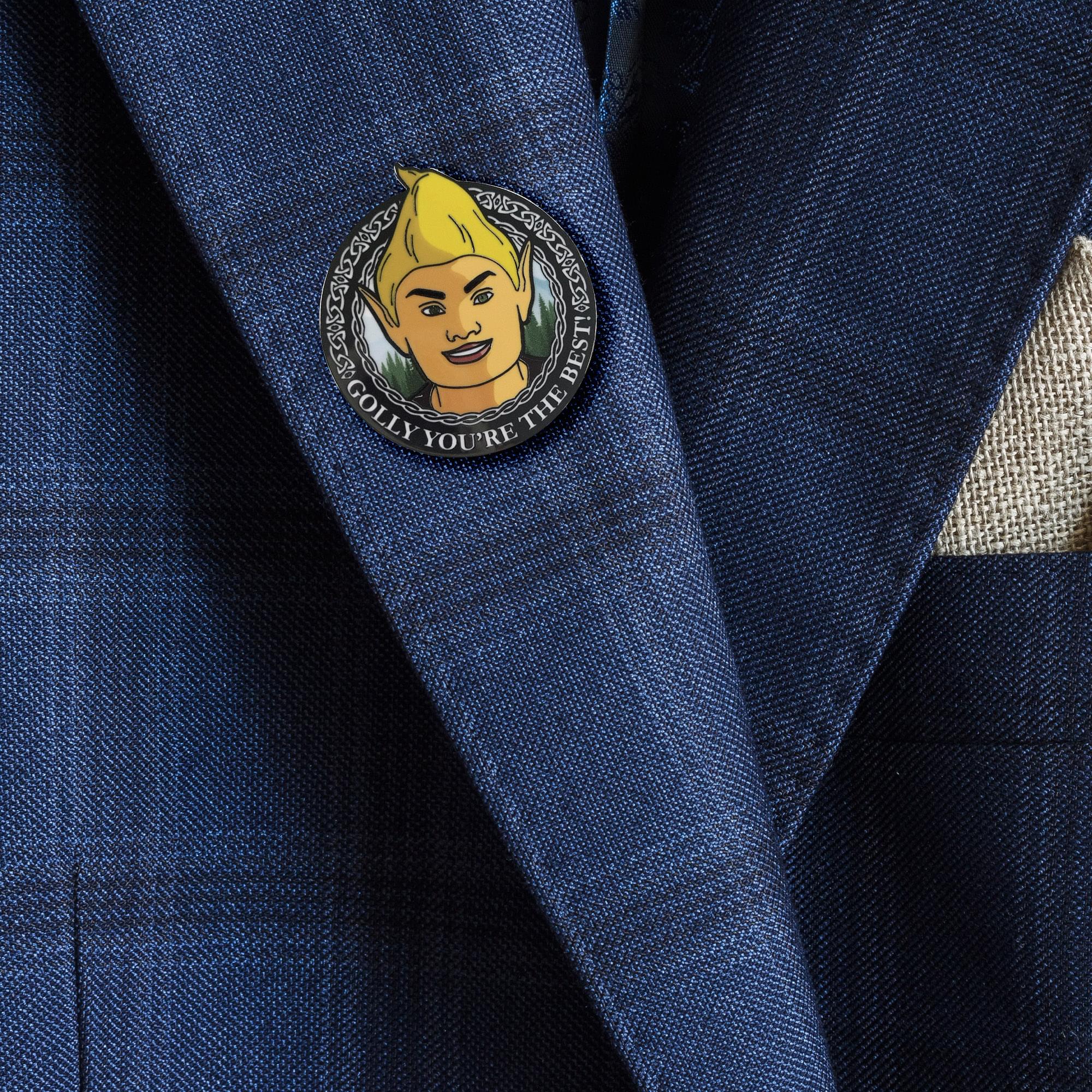 The Elder Scrolls IV: Oblivion Limited Edition Adoring Fan Pin Badge