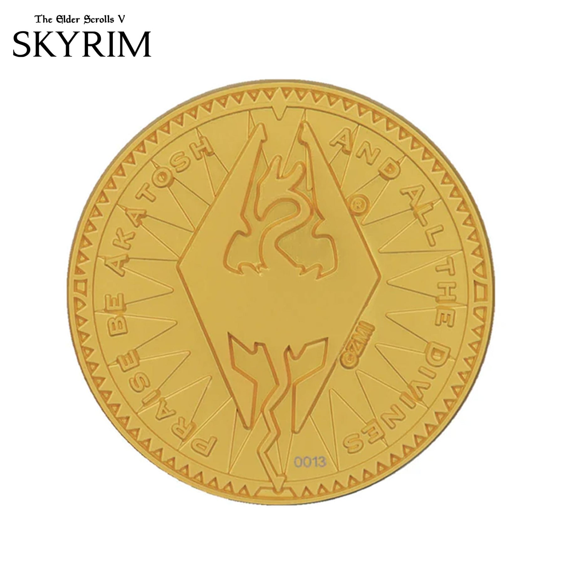 The Elder Scrolls Septim Coin Replica | Misty Gold Edition