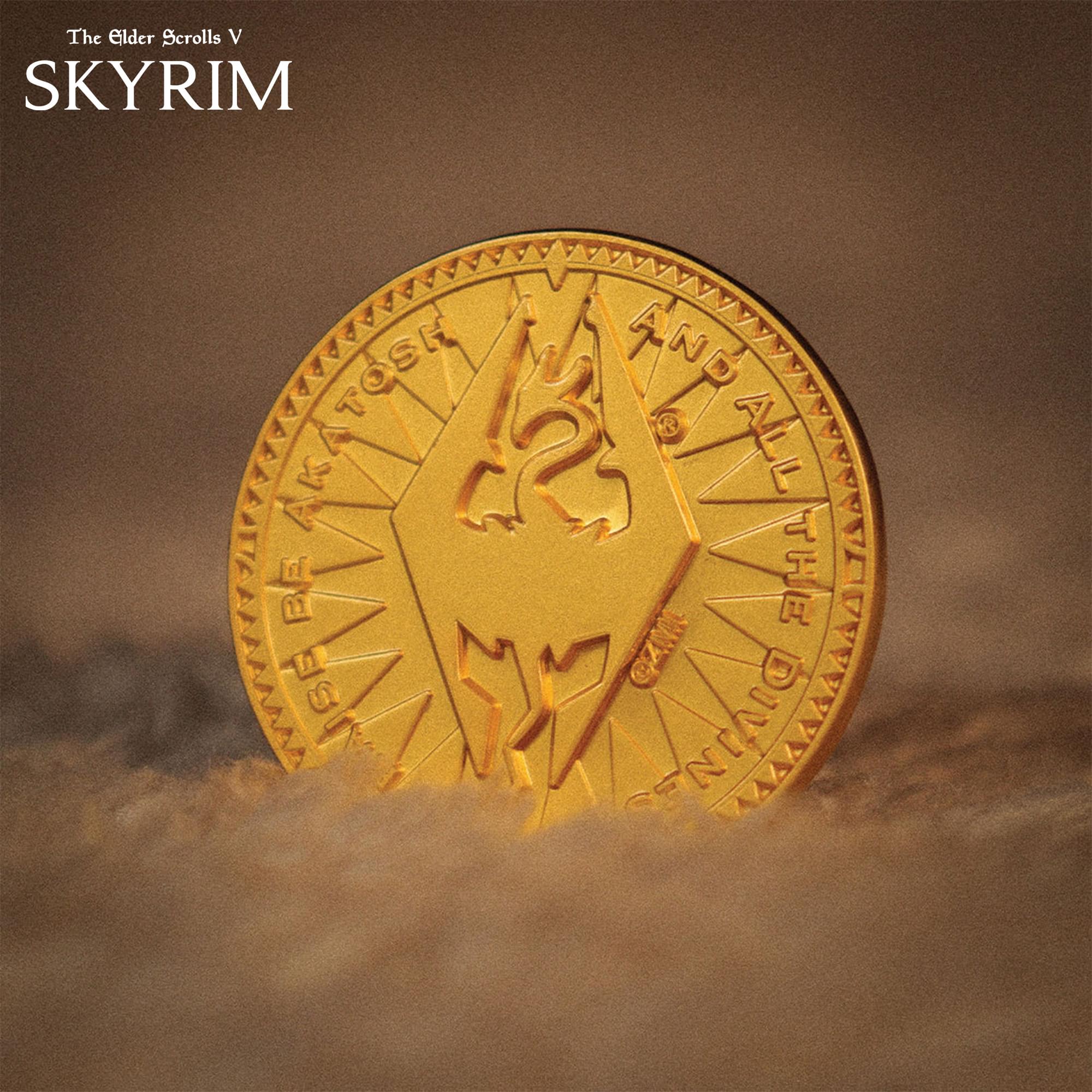 The Elder Scrolls Septim Coin Replica | Misty Gold Edition