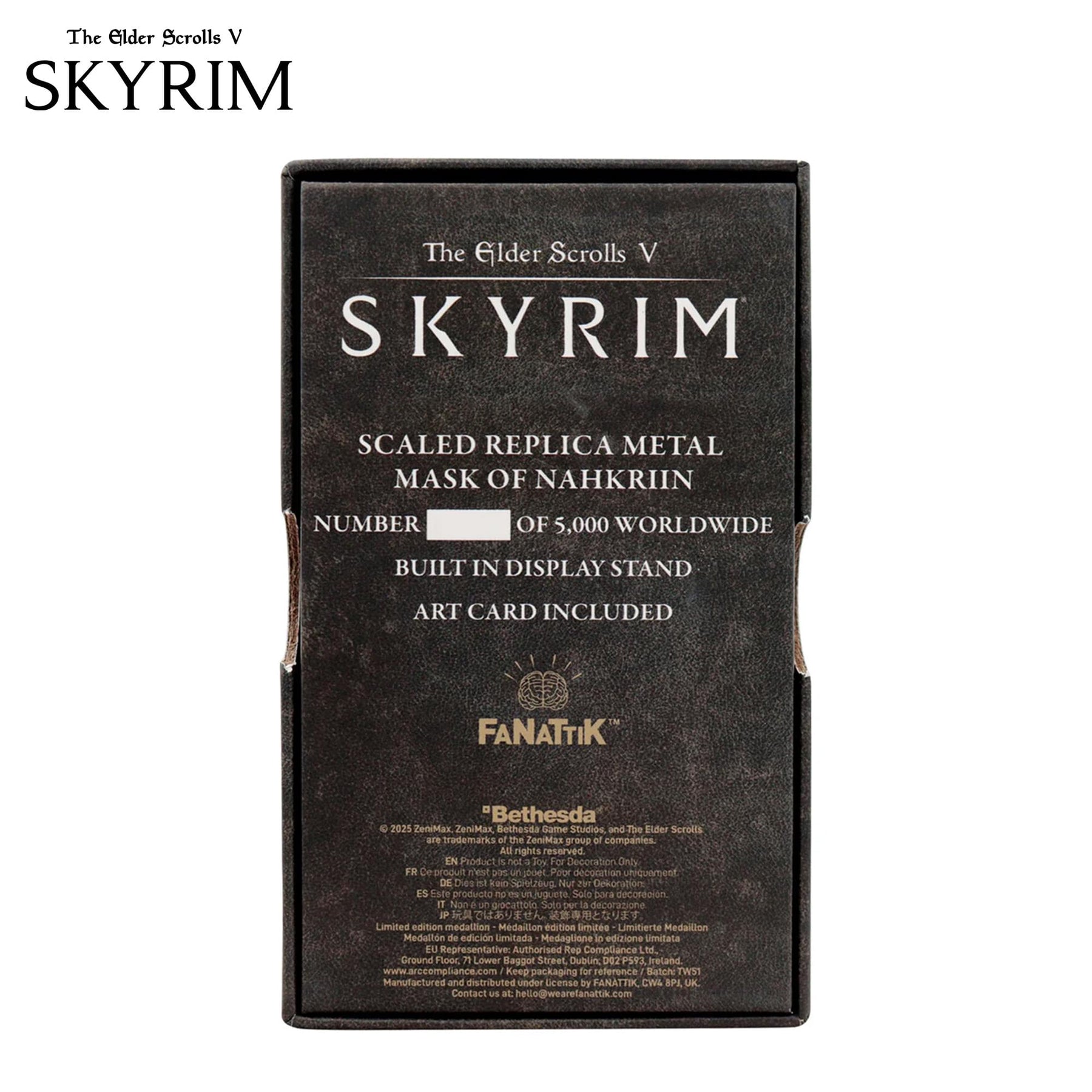 The Elder Scrolls V: Skyrim Nahkriin Dragon Priest Limited Edition Mask Replica