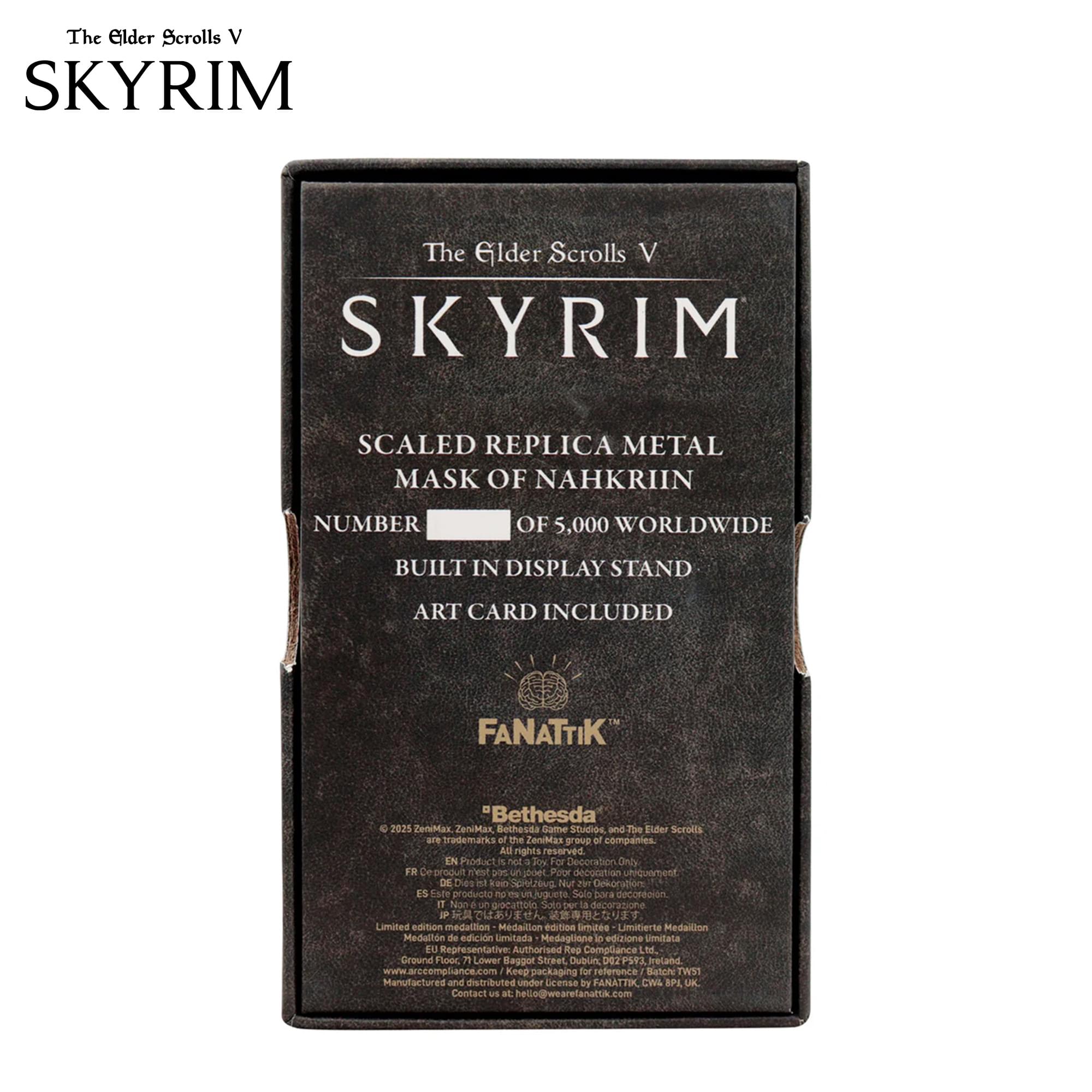 The Elder Scrolls V: Skyrim Nahkriin Dragon Priest Limited Edition Mask Replica