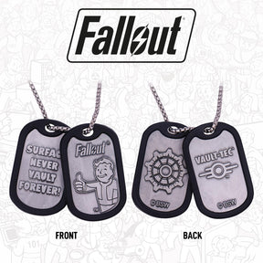 Fallout Metal Dog Tags