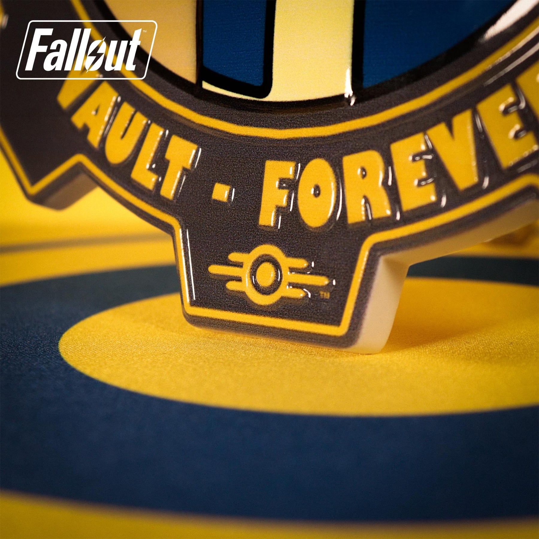 Fallout Vault Boy "Surface Never, Vault Forever" Resin Plaque