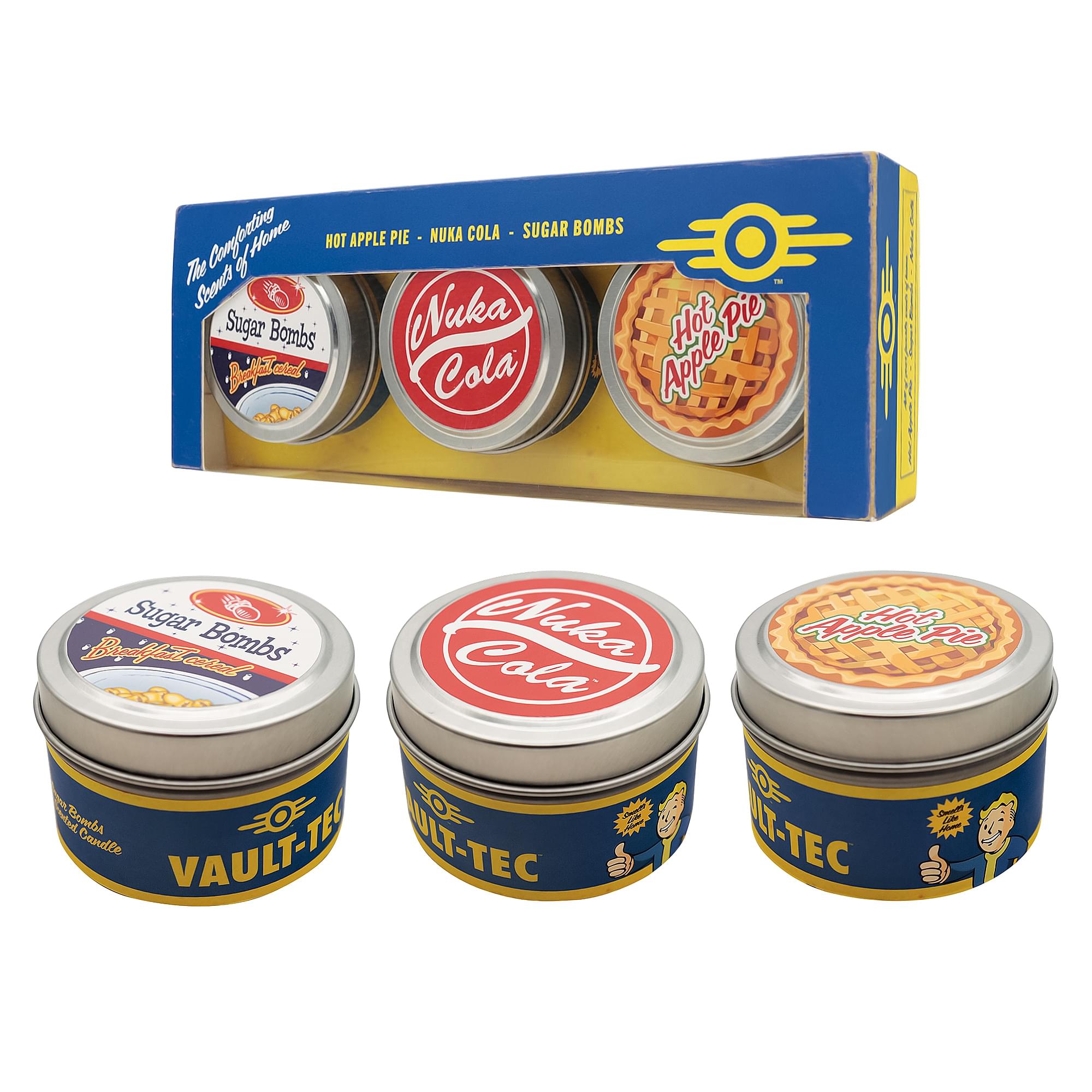 Fallout Vault-Tec Scented Candles 3-Piece Set