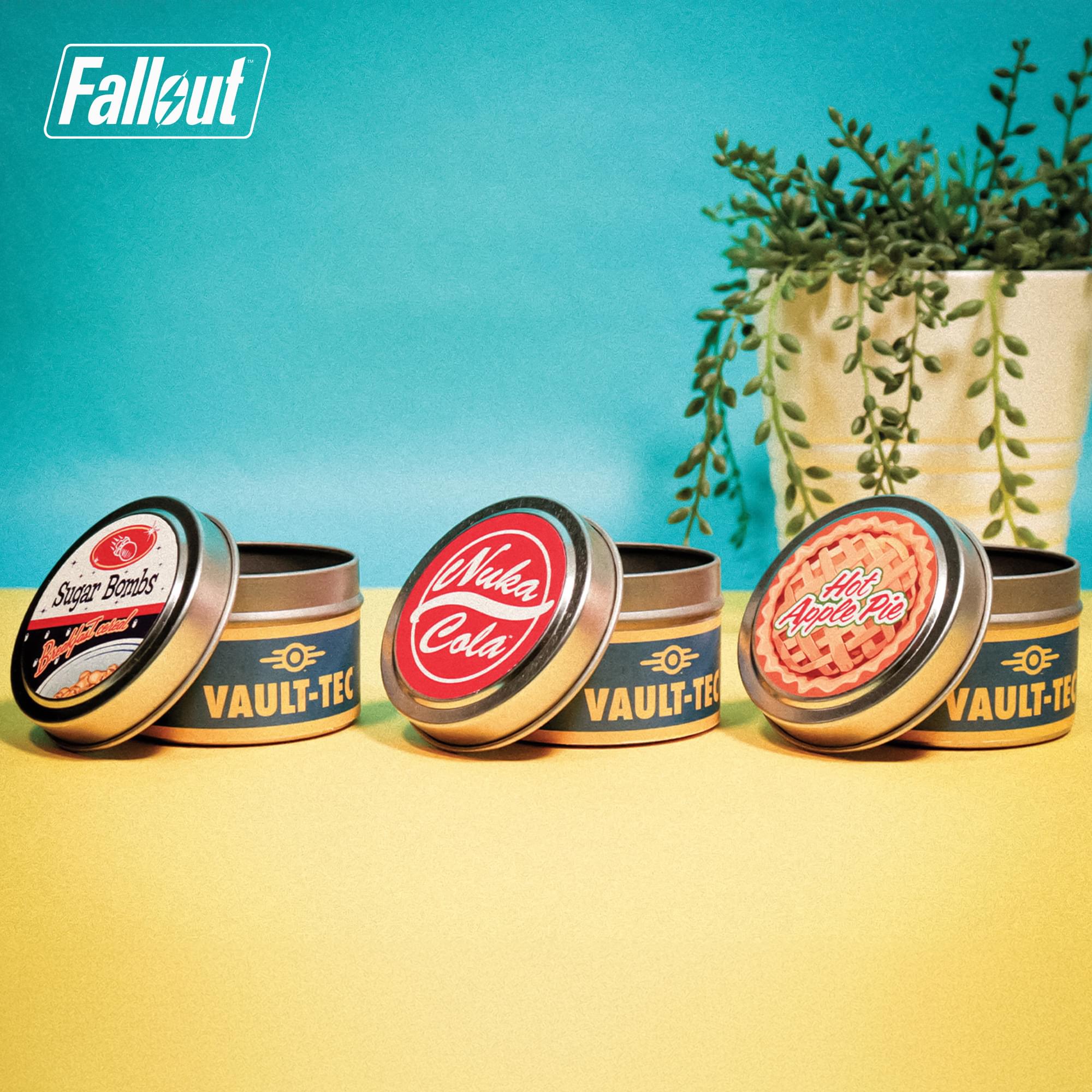 Fallout Vault-Tec Scented Candles 3-Piece Set