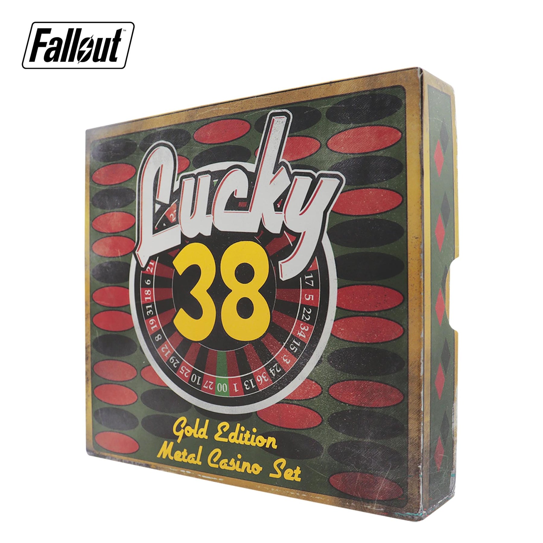 Fallout: New Vegas Lucky 38 Limited Edition Imitation Gold Casino Set