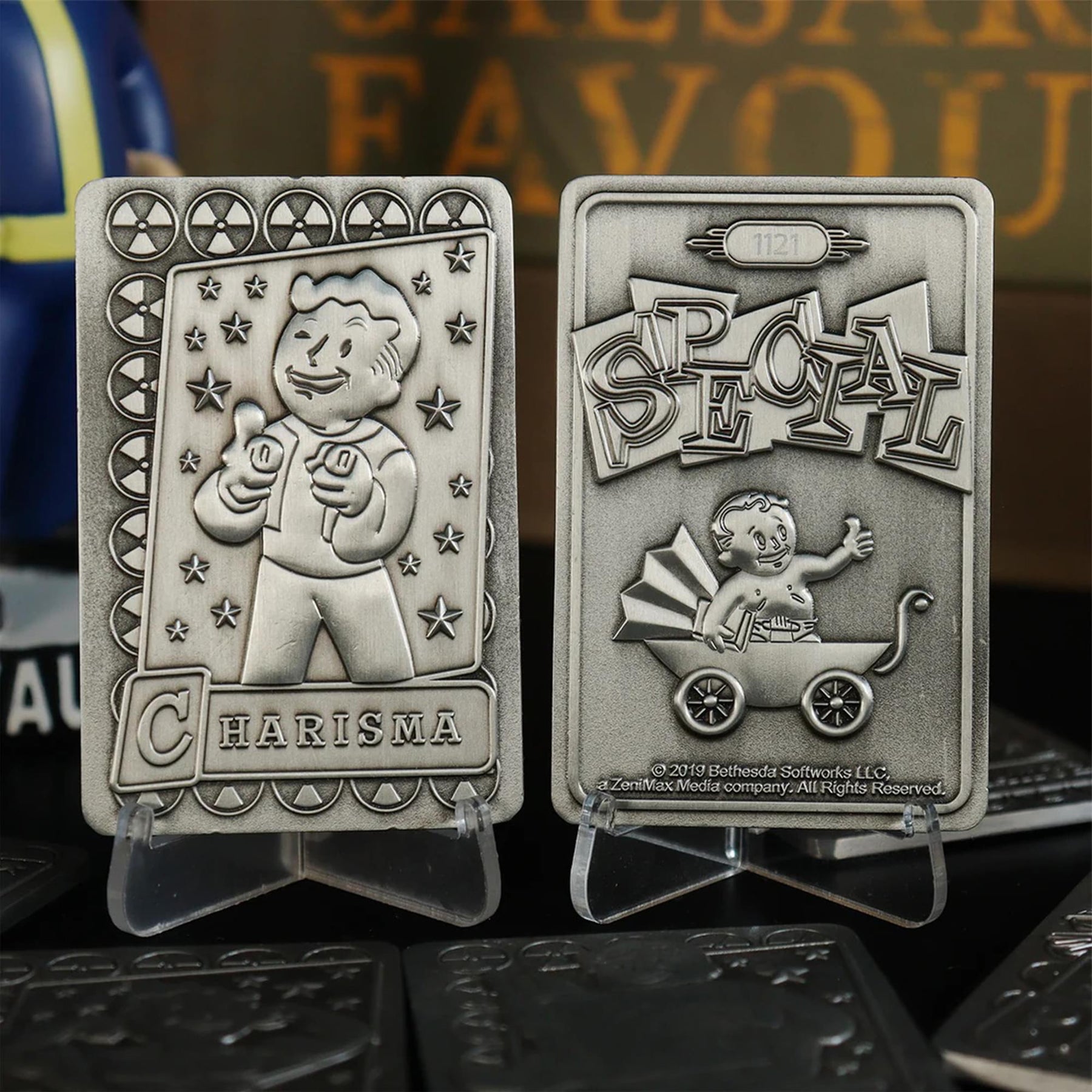 Fallout Limited Edition Replica Perk Card | Charisma
