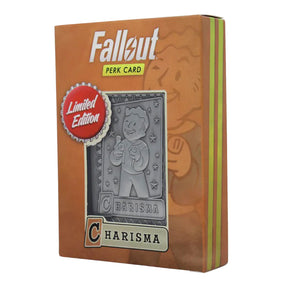 Fallout Limited Edition Replica Perk Card | Charisma