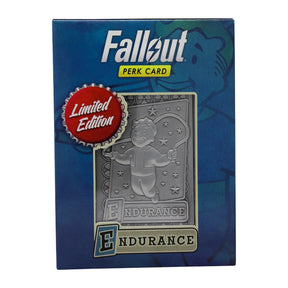 Fallout Limited Edition Replica Perk Card | Endurance