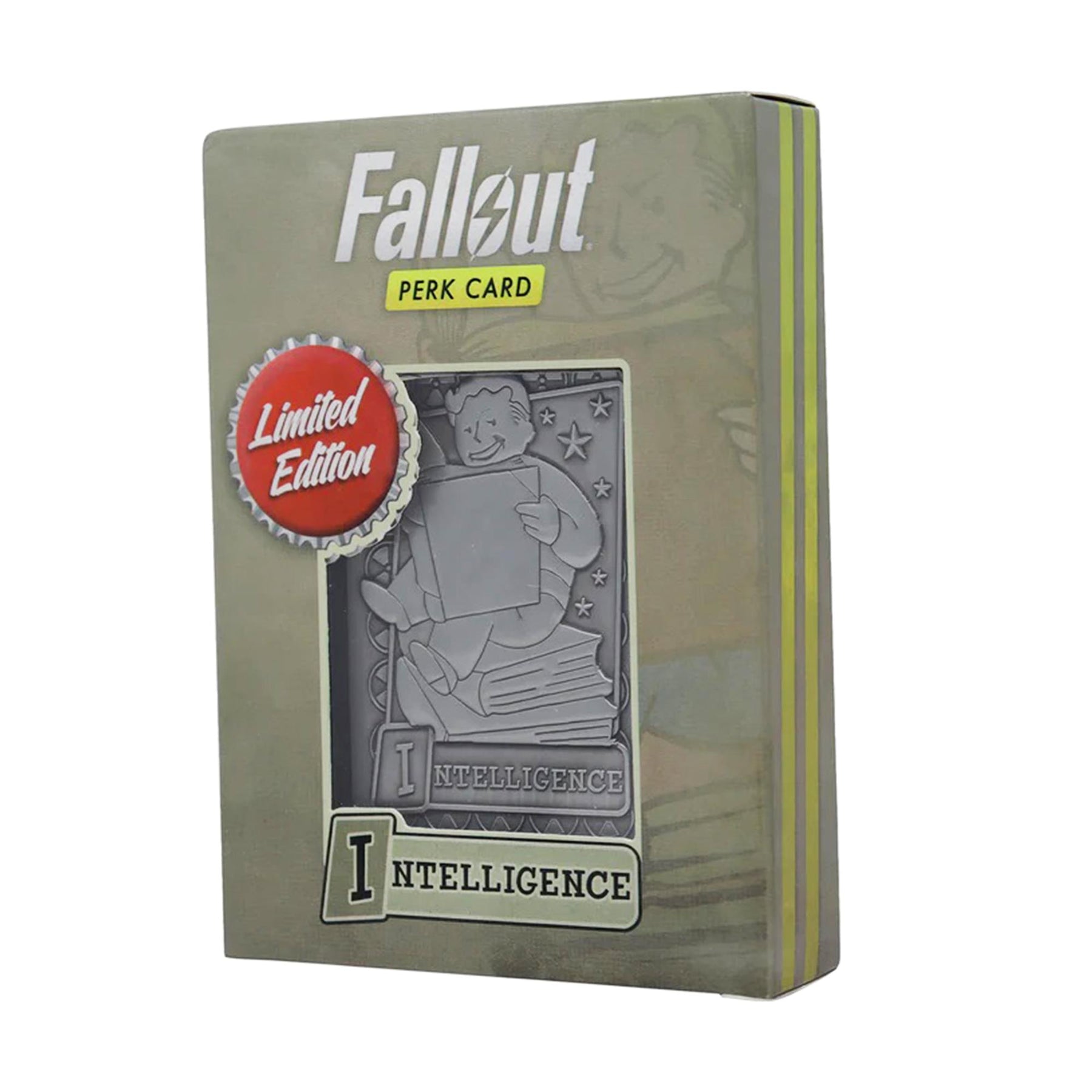 Fallout Limited Edition Replica Perk Card | Intelligence