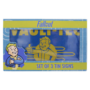 Fallout 3-Piece Tin Sign Set