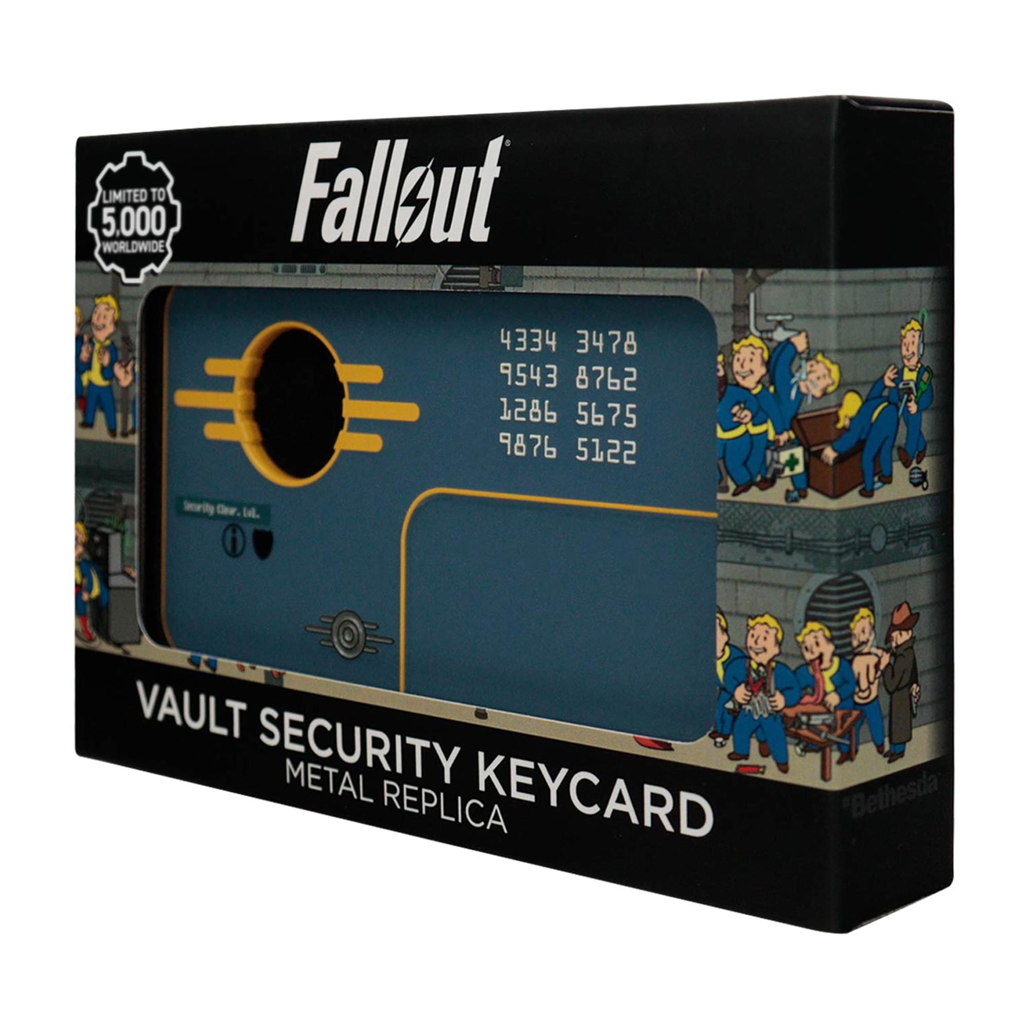 Fallout Vault Security Keycard Replica