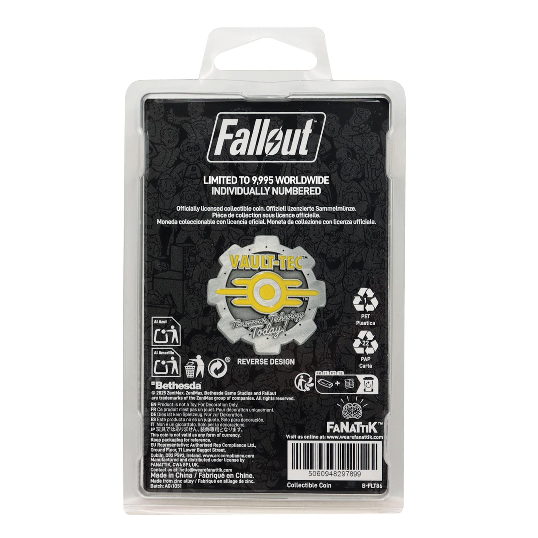 Fallout Vault 111 Door Limited Edition Coin