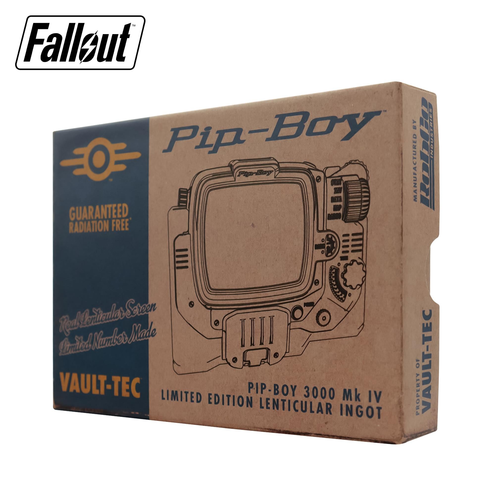 Fallout Pip-Boy Health Limited Edition Embossed Lenticular Metal Ingot