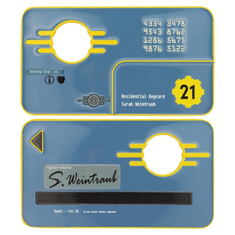 Fallout: New Vegas Vault 21 Security Keycard Limited Edition Replica