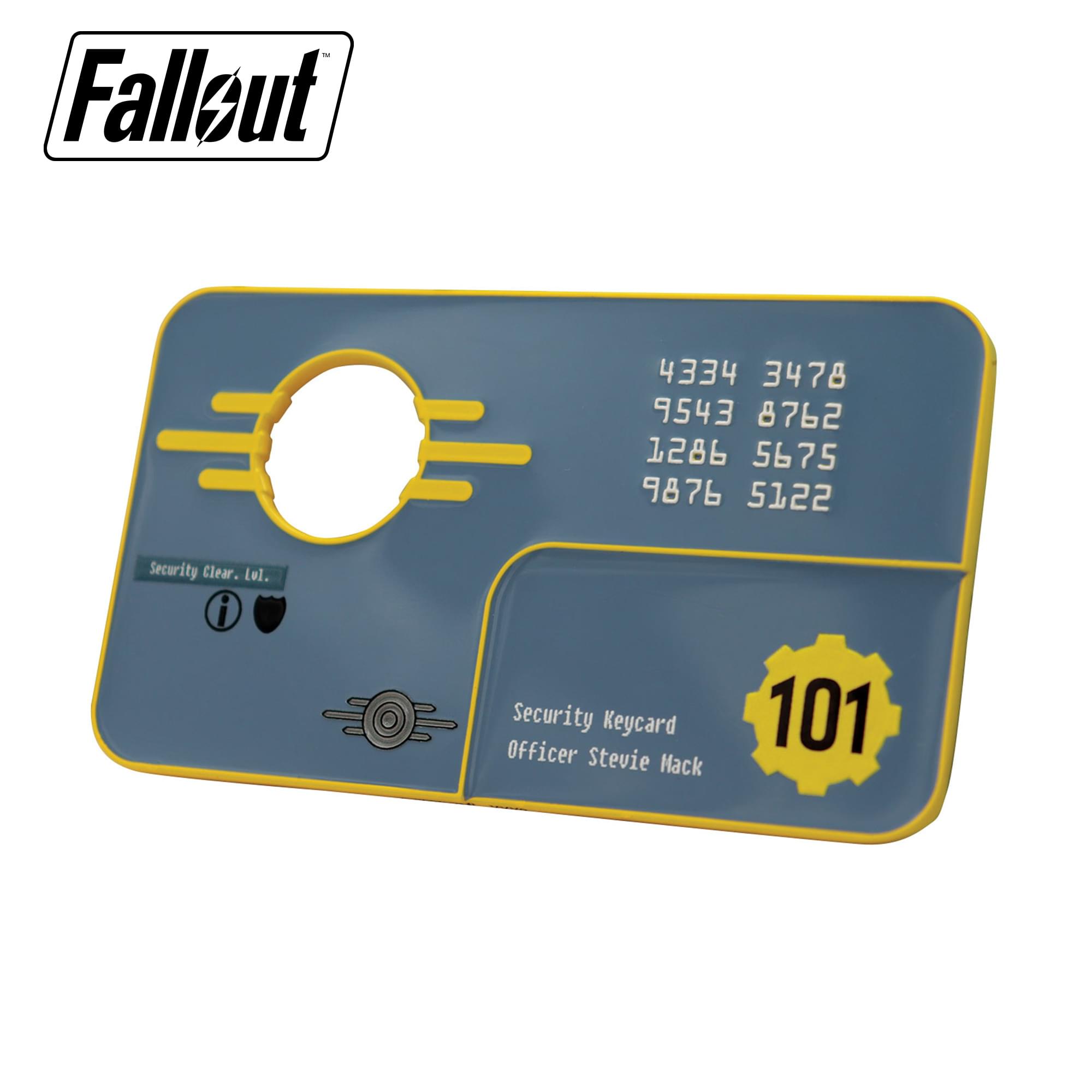 Fallout 3 Vault 101 Security Keycard Limited Edition Replica