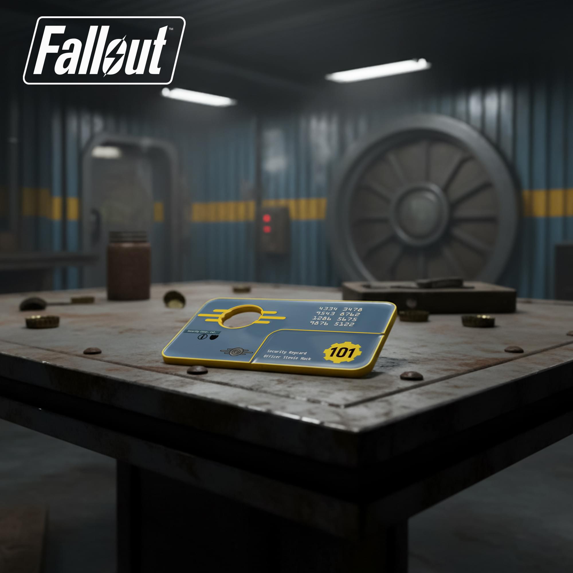 Fallout 3 Vault 101 Security Keycard Limited Edition Replica