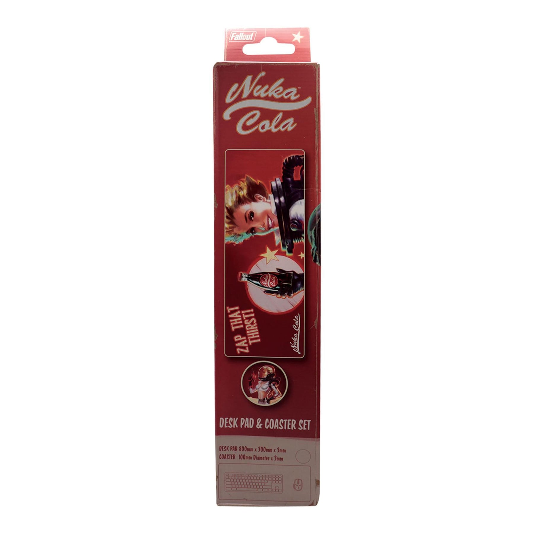 Fallout Nuka-Cola XL Desk Pad and Coaster Set