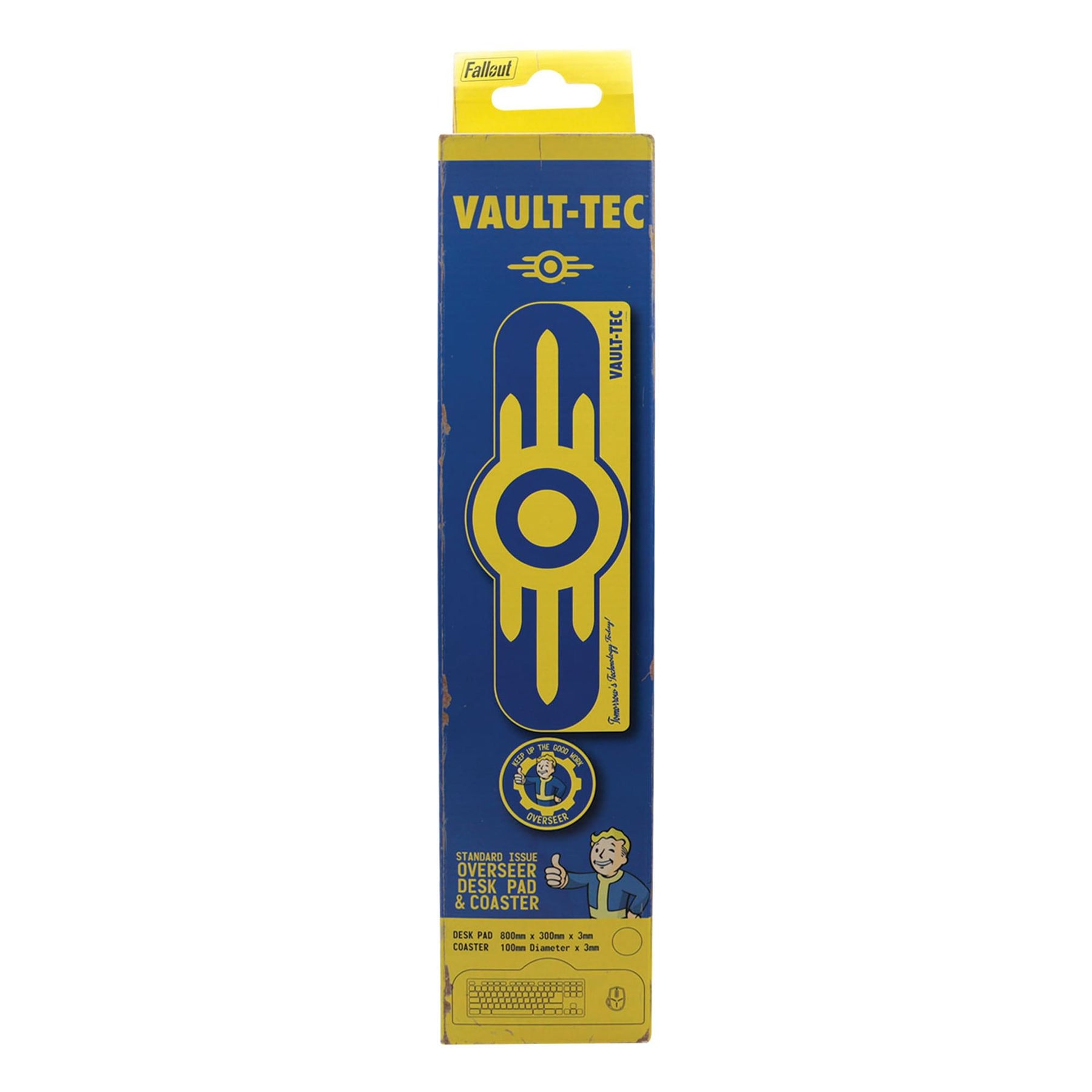 Fallout Vault-Tec XL Desk Pad and Coaster Set