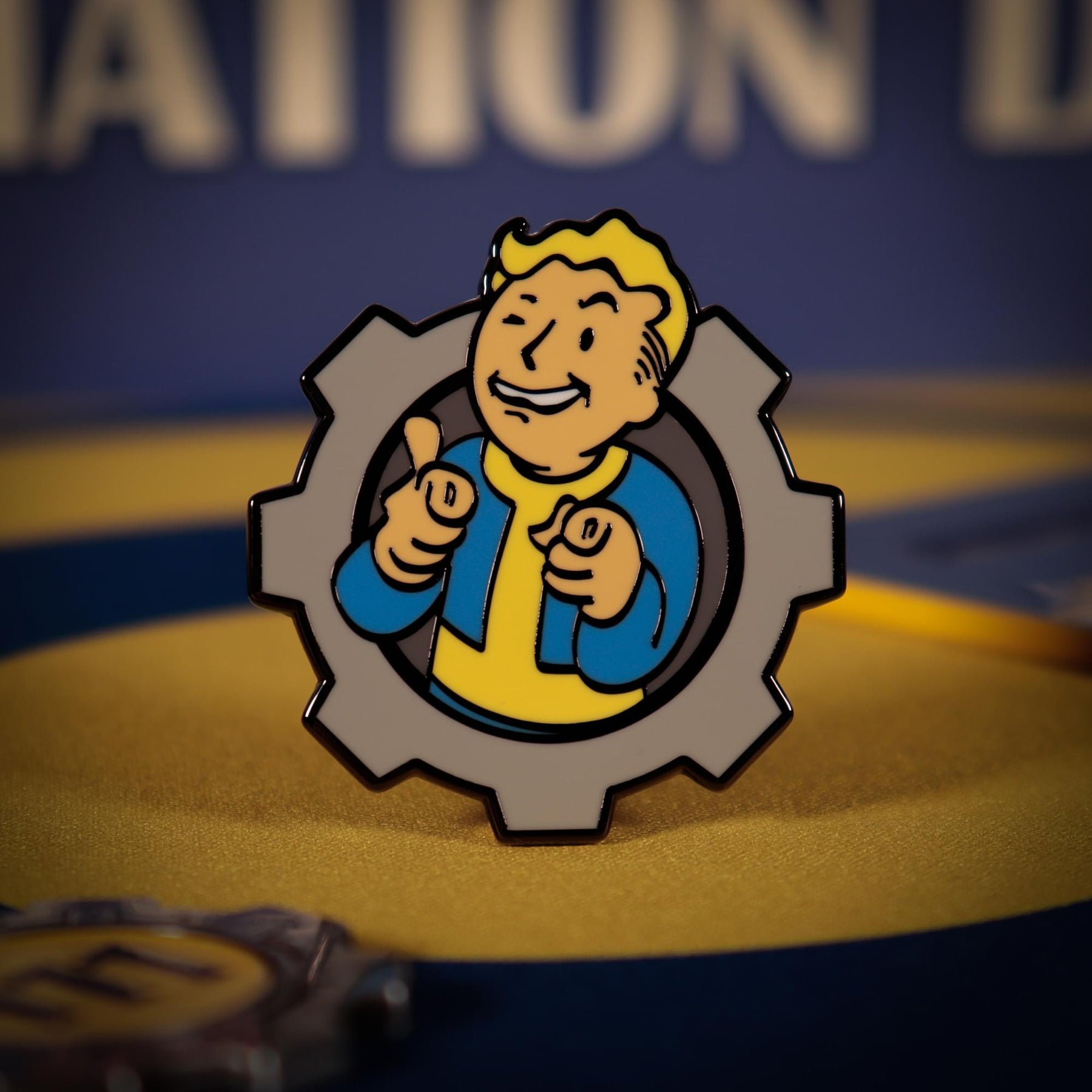 Fallout Limited Edition Charisma Boy Pin Badge