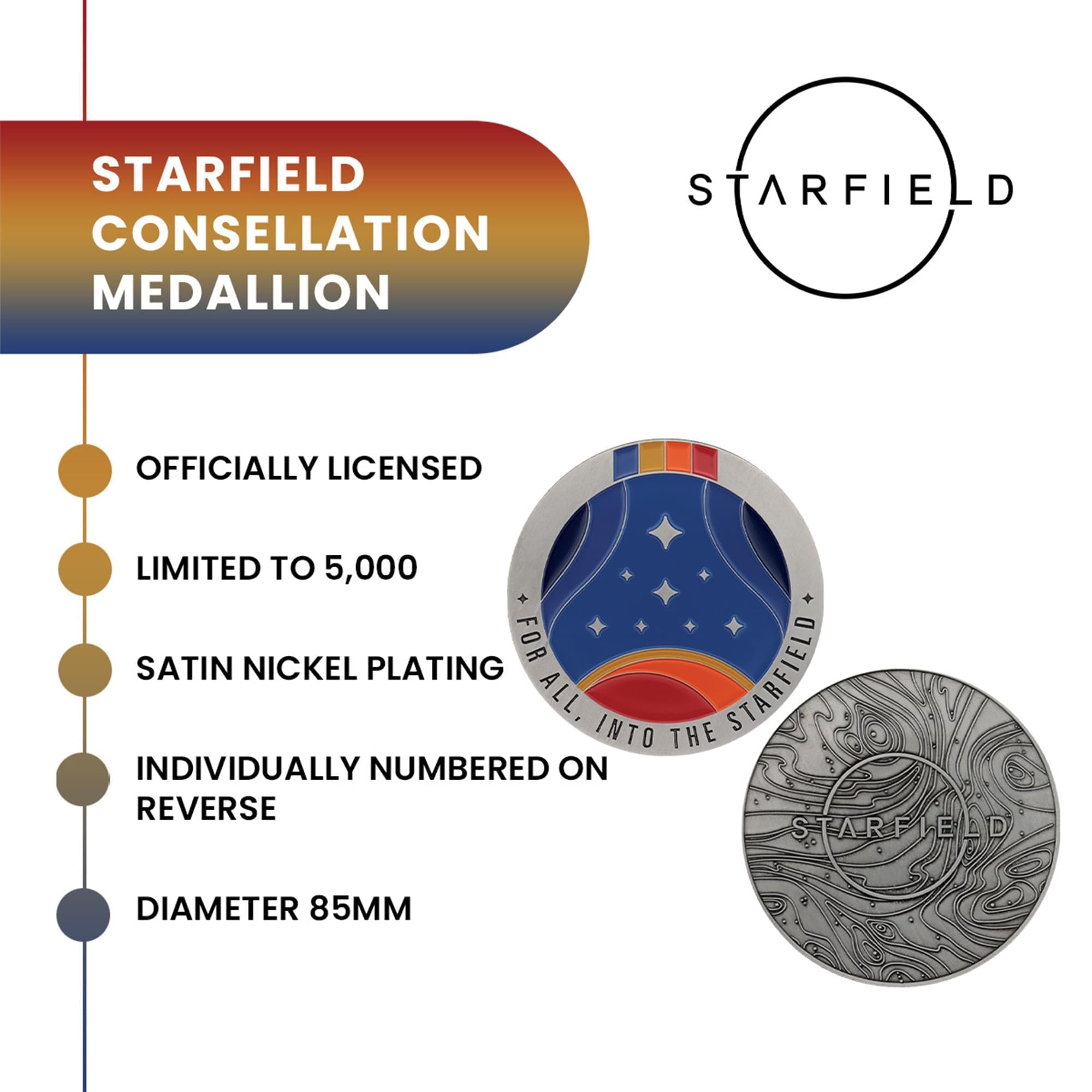 Starfield Limited Edition Consellation Medallion
