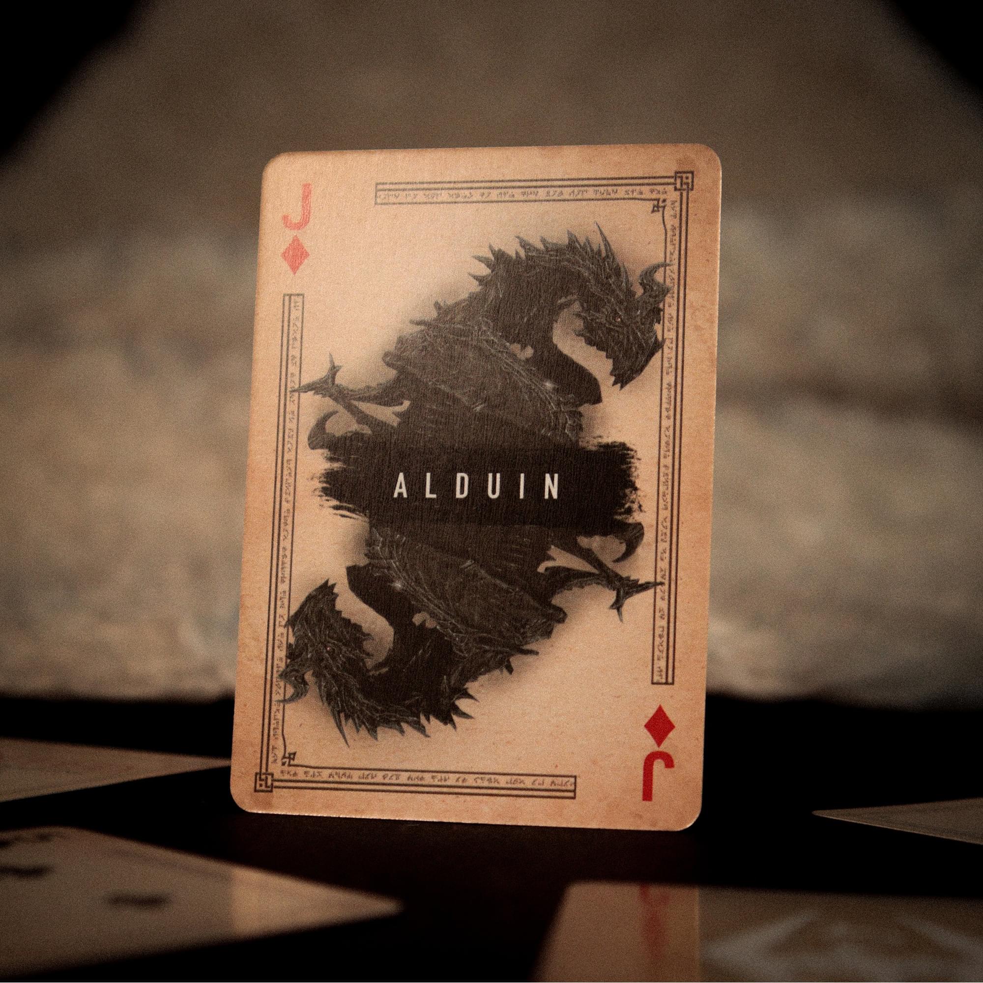 The Elder Scrolls V: Skyrim Playing Cards | 52-Card Deck Plus 2 Jokers
