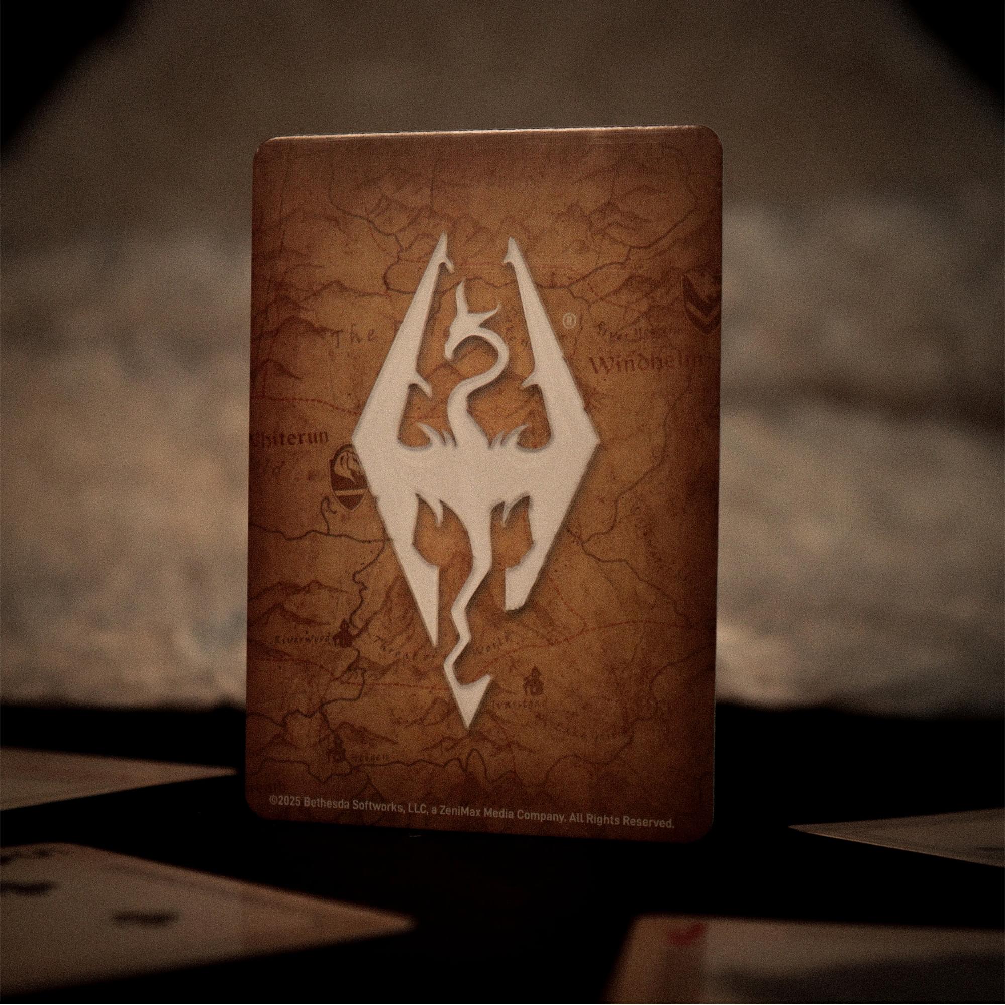 The Elder Scrolls V: Skyrim Playing Cards | 52-Card Deck Plus 2 Jokers