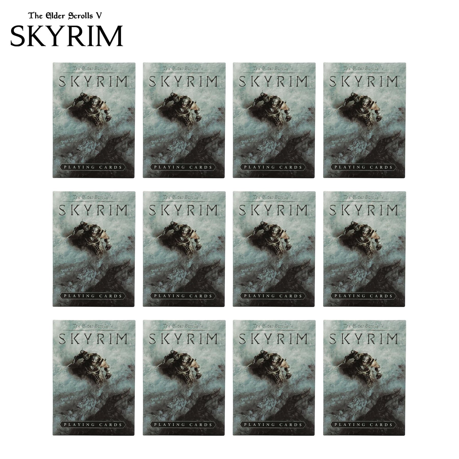 The Elder Scrolls V: Skyrim Playing Cards | Official 52 Card Deck