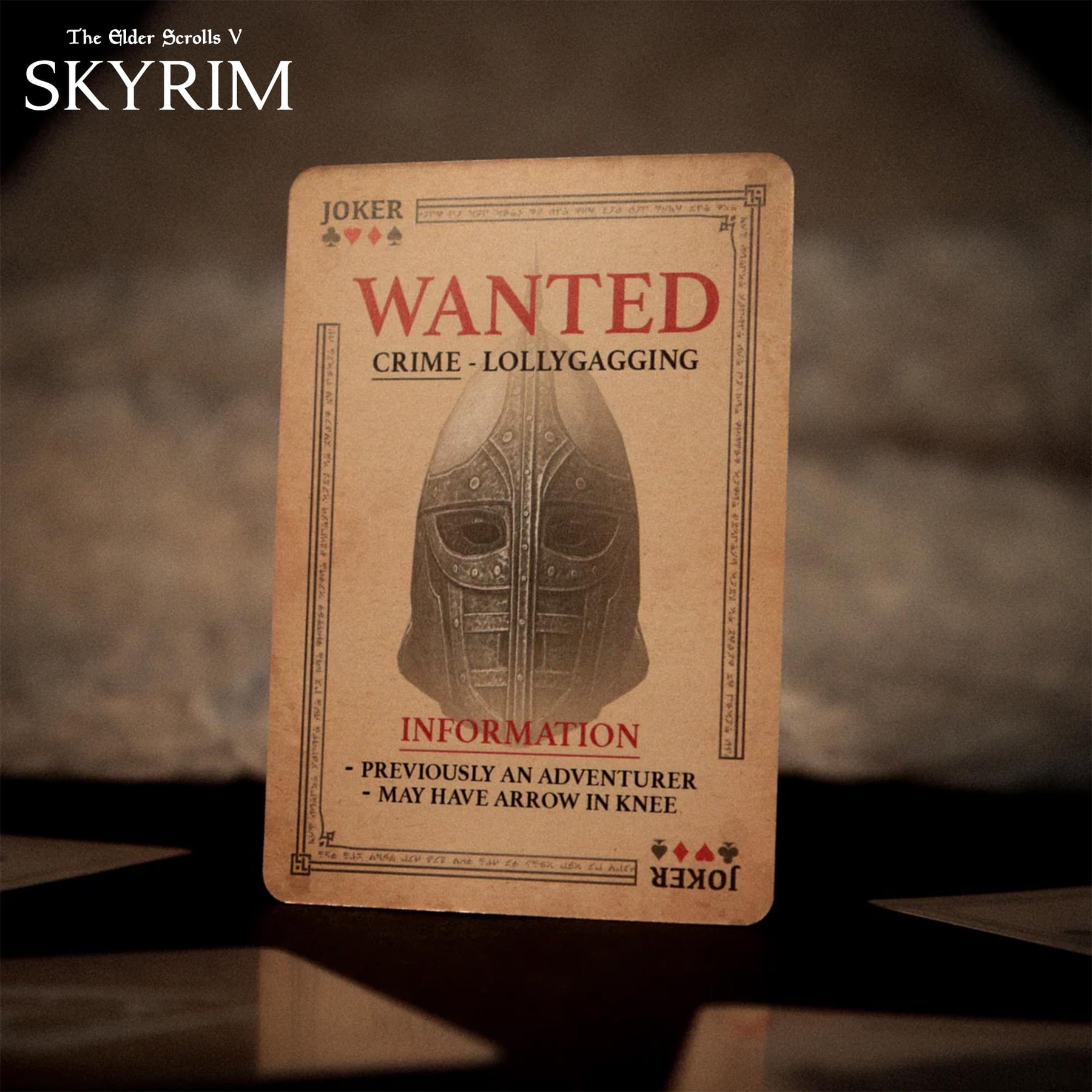 The Elder Scrolls V: Skyrim Playing Cards | Official 52 Card Deck