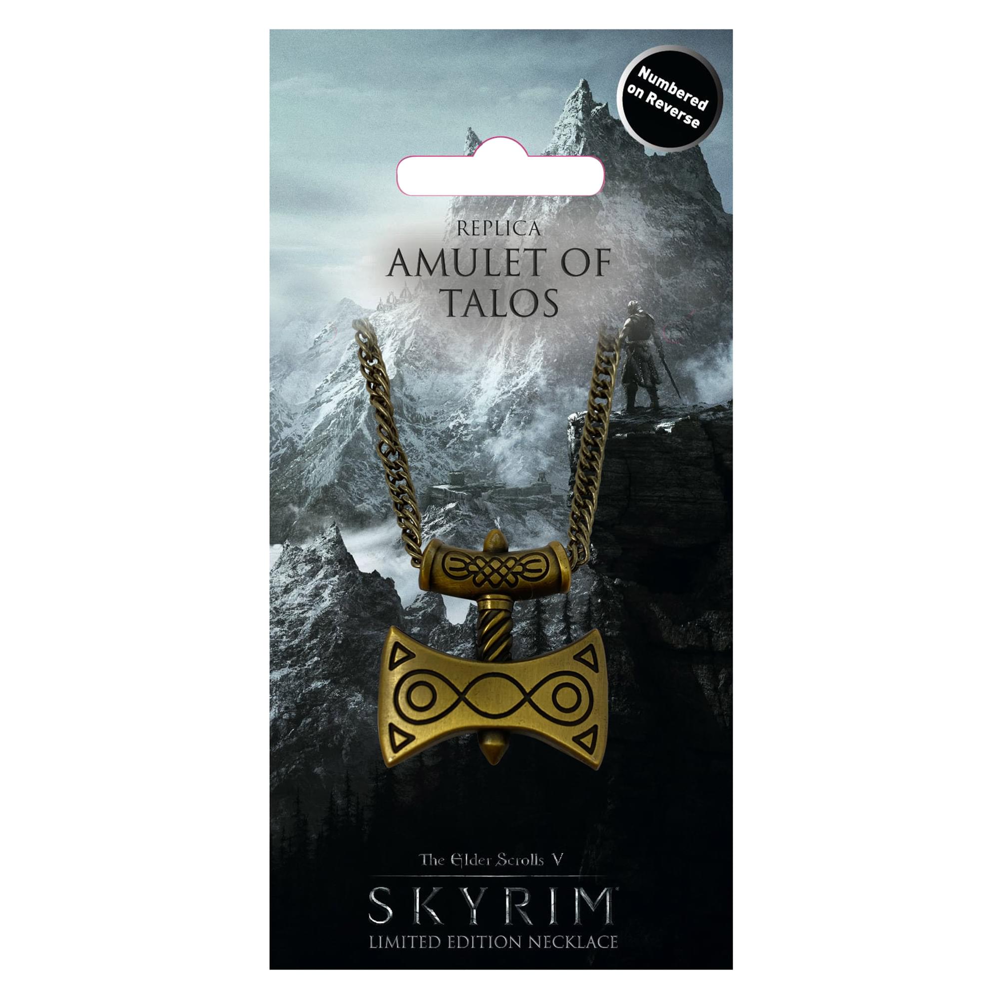 The Elder Scrolls V: Skyrim Replica Amulet of Talos Limited Edition Unisex Necklace
