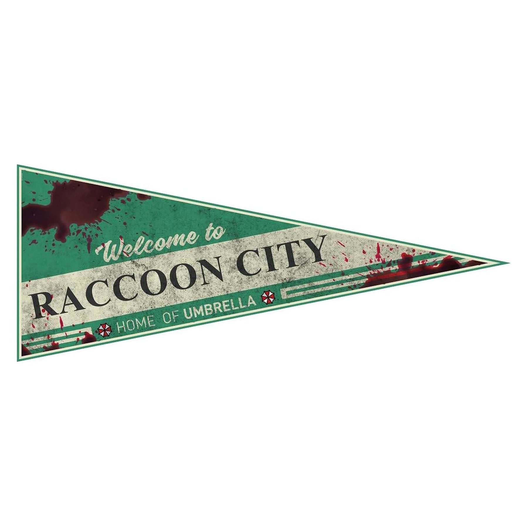 Resident Evil Welcome To Raccoon City Wall Pennant