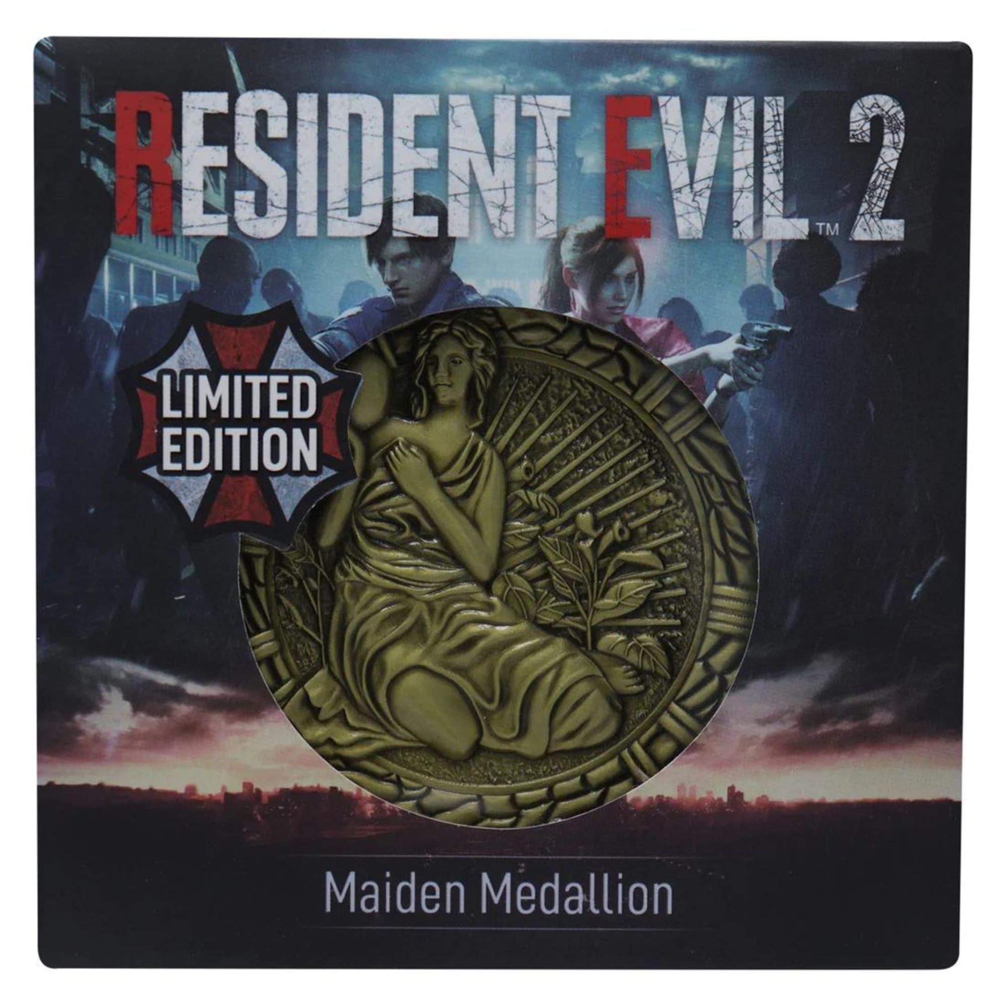 Resident Evil 2 Limited Edition Replica Maiden Medallion
