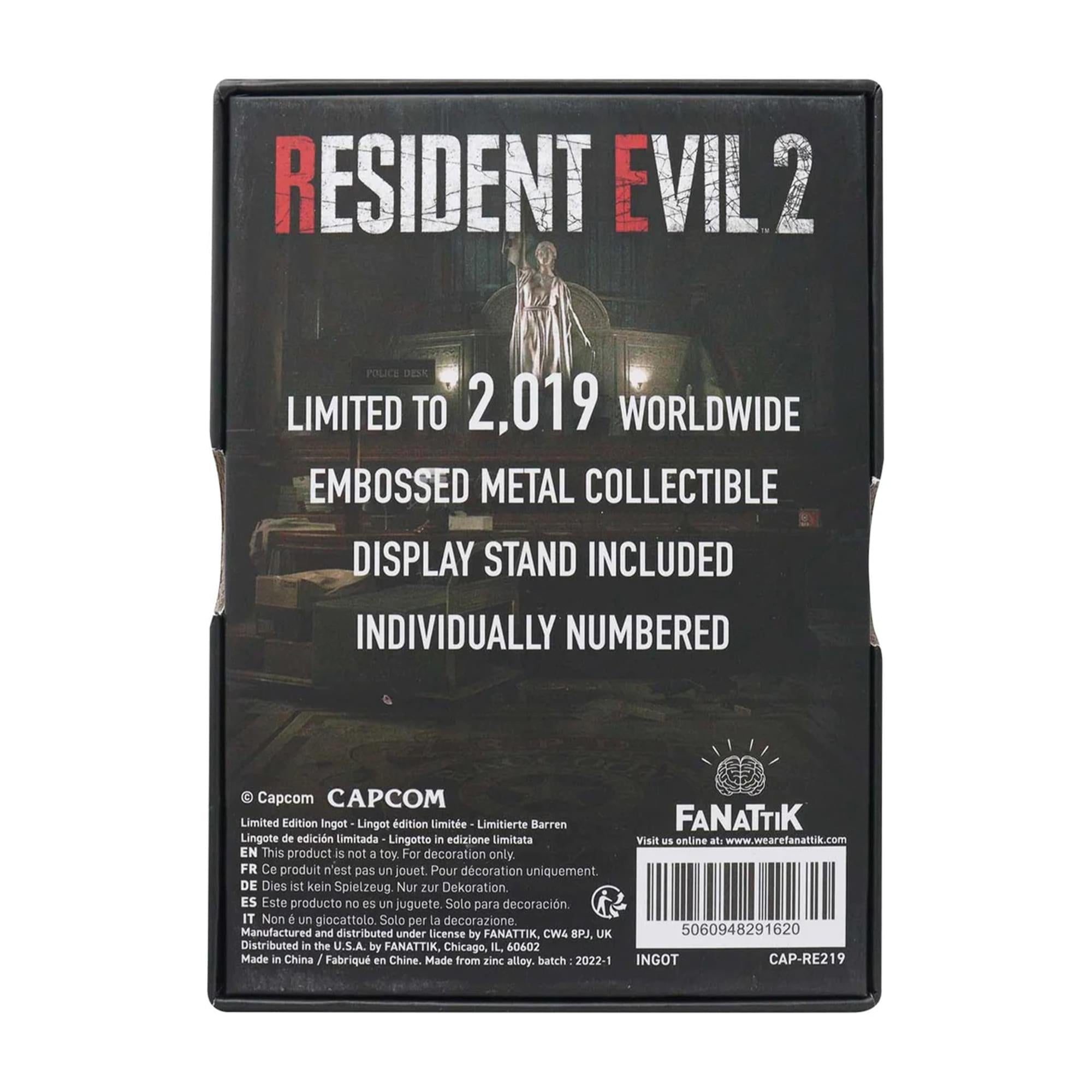 Resident Evil 2 Limited Edition Leon S. Kennedy Ingot