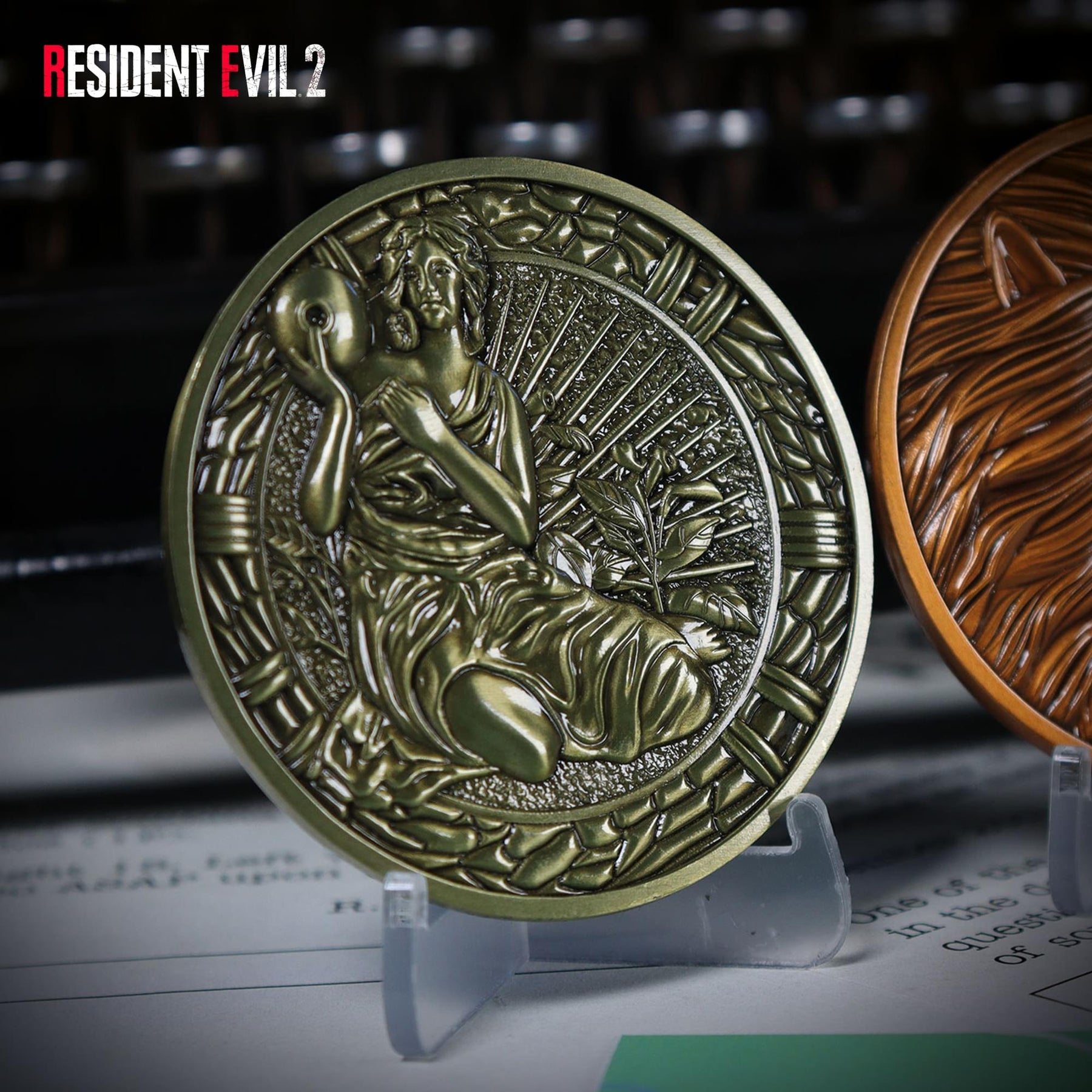Resident Evil 2 Limited Edition 3-Piece Medallion Replica Set | U.S. Variant