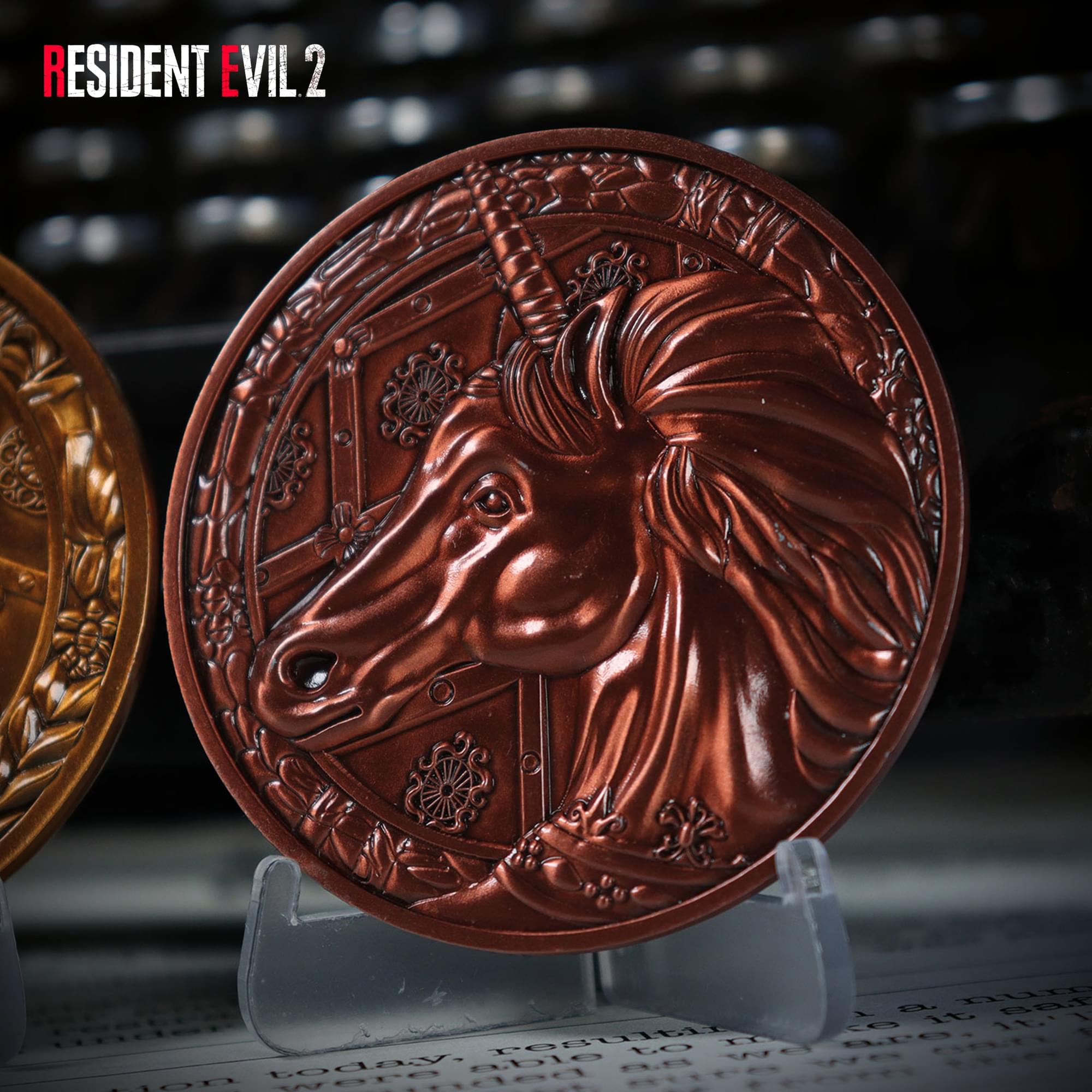Resident Evil 2 Limited Edition 3-Piece Medallion Replica Set | U.S. Variant