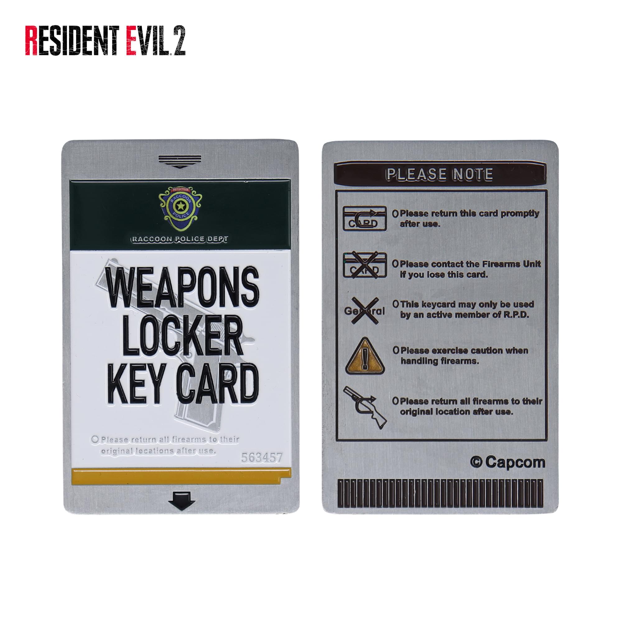 Resident Evil 2 R.P.D. Limited Edition Metal "Welcome Pack" Replica | U.S. Variant