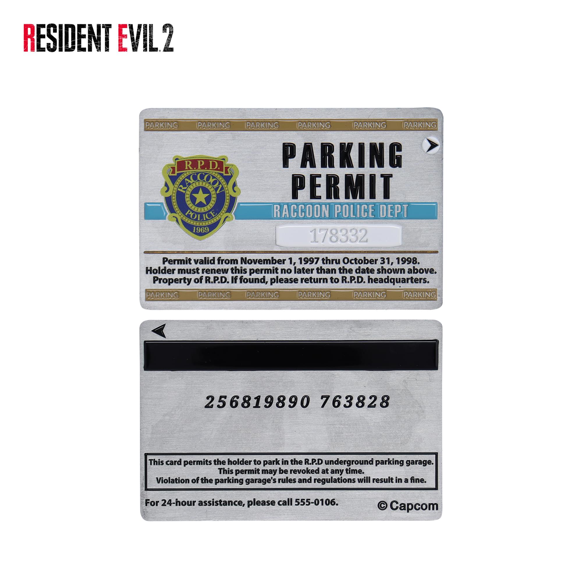 Resident Evil 2 R.P.D. Limited Edition Metal "Welcome Pack" Replica | U.S. Variant