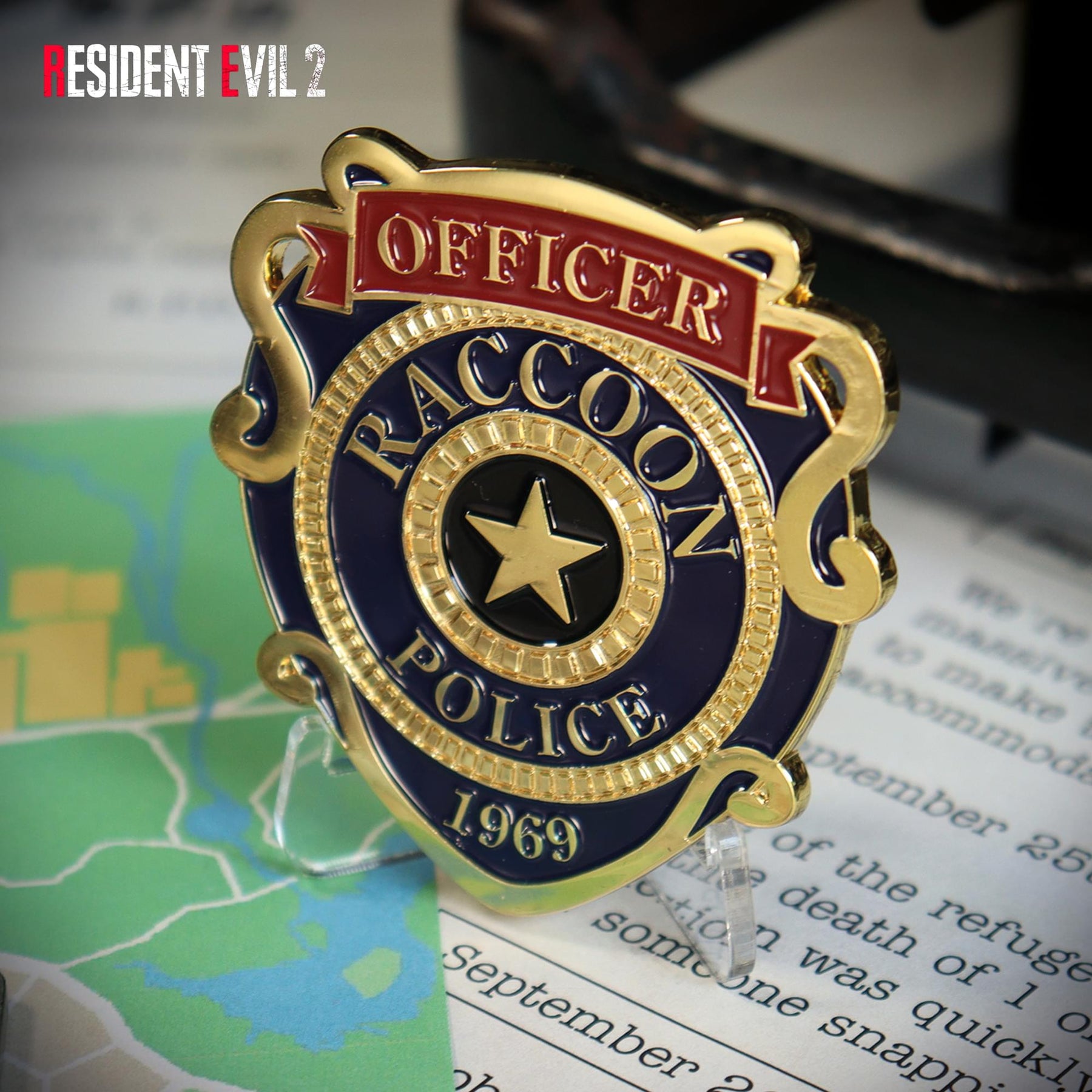 Resident Evil 2 R.P.D. Limited Edition Metal "Welcome Pack" Replica | U.S. Variant