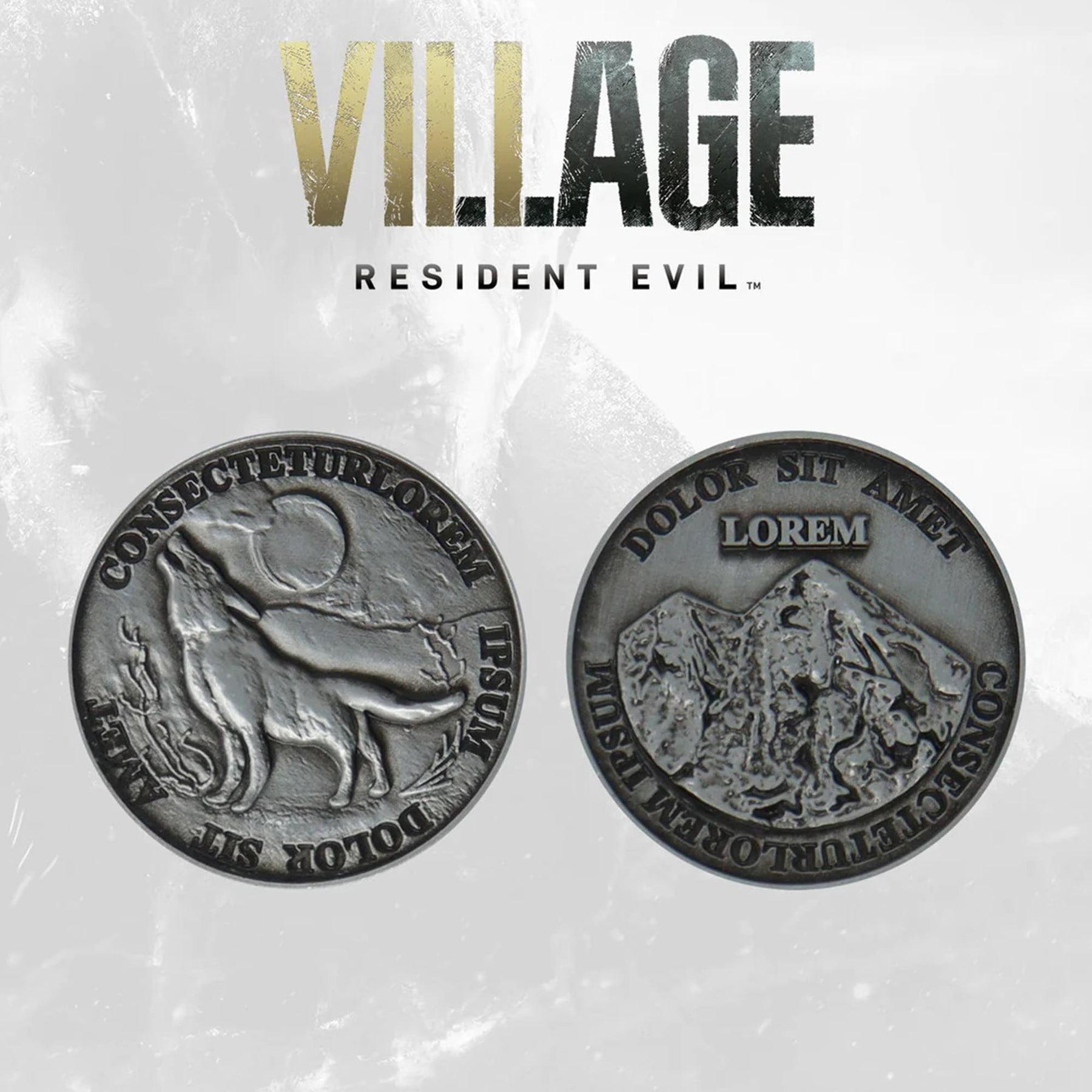 Resident Evil Village Limited Edition Replica Currency Coin