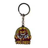 Cuphead Limited Edition "You Died" Key Ring