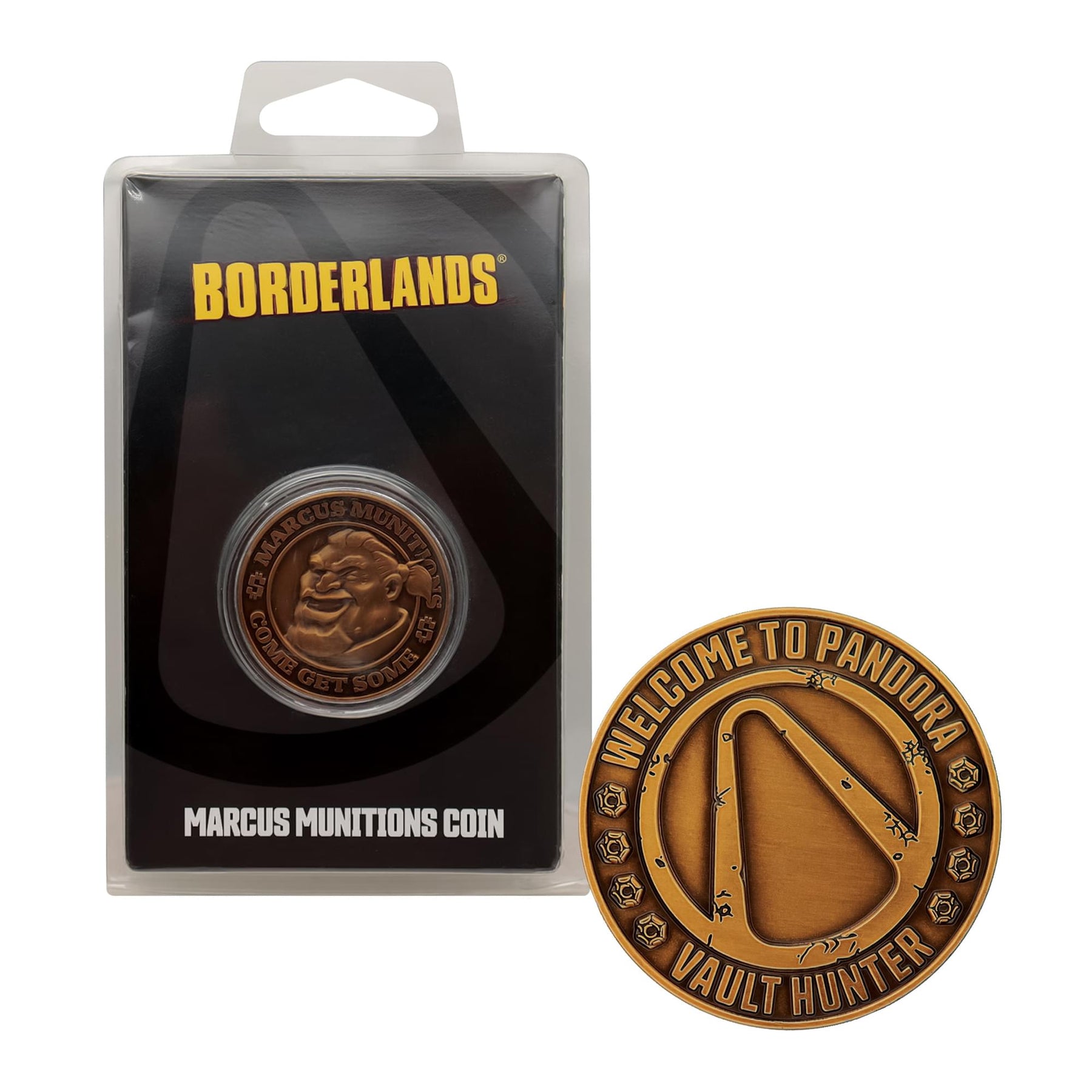 Borderlands Marcus Munitions Limited Edition Embossed Collectible Coin