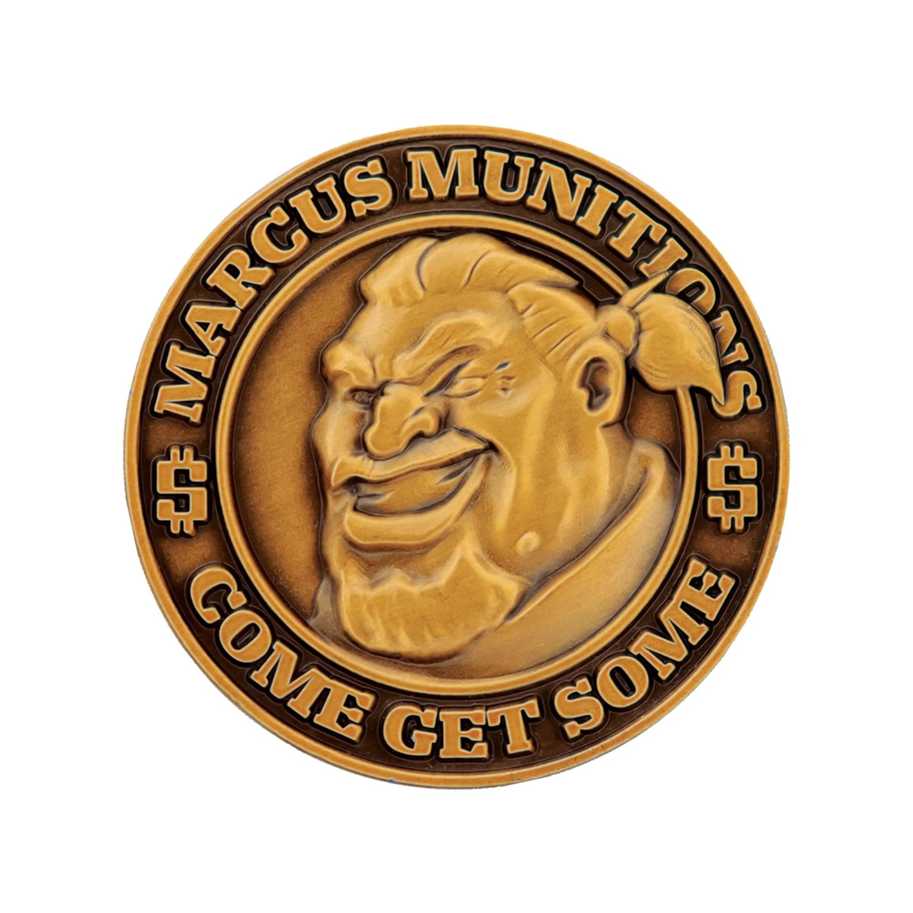 Borderlands Marcus Munitions Limited Edition Embossed Collectible Coin