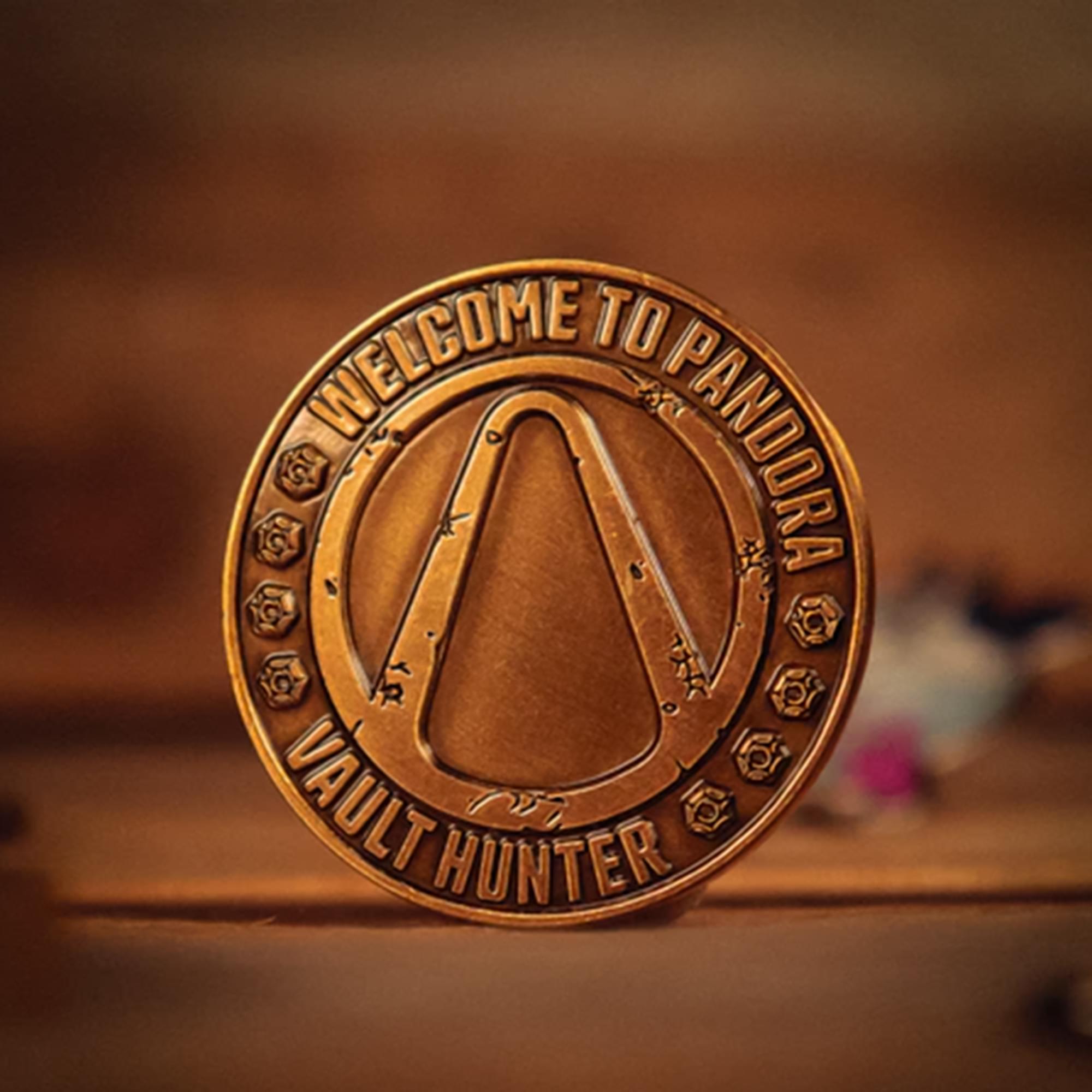 Borderlands Marcus Munitions Limited Edition Embossed Collectible Coin