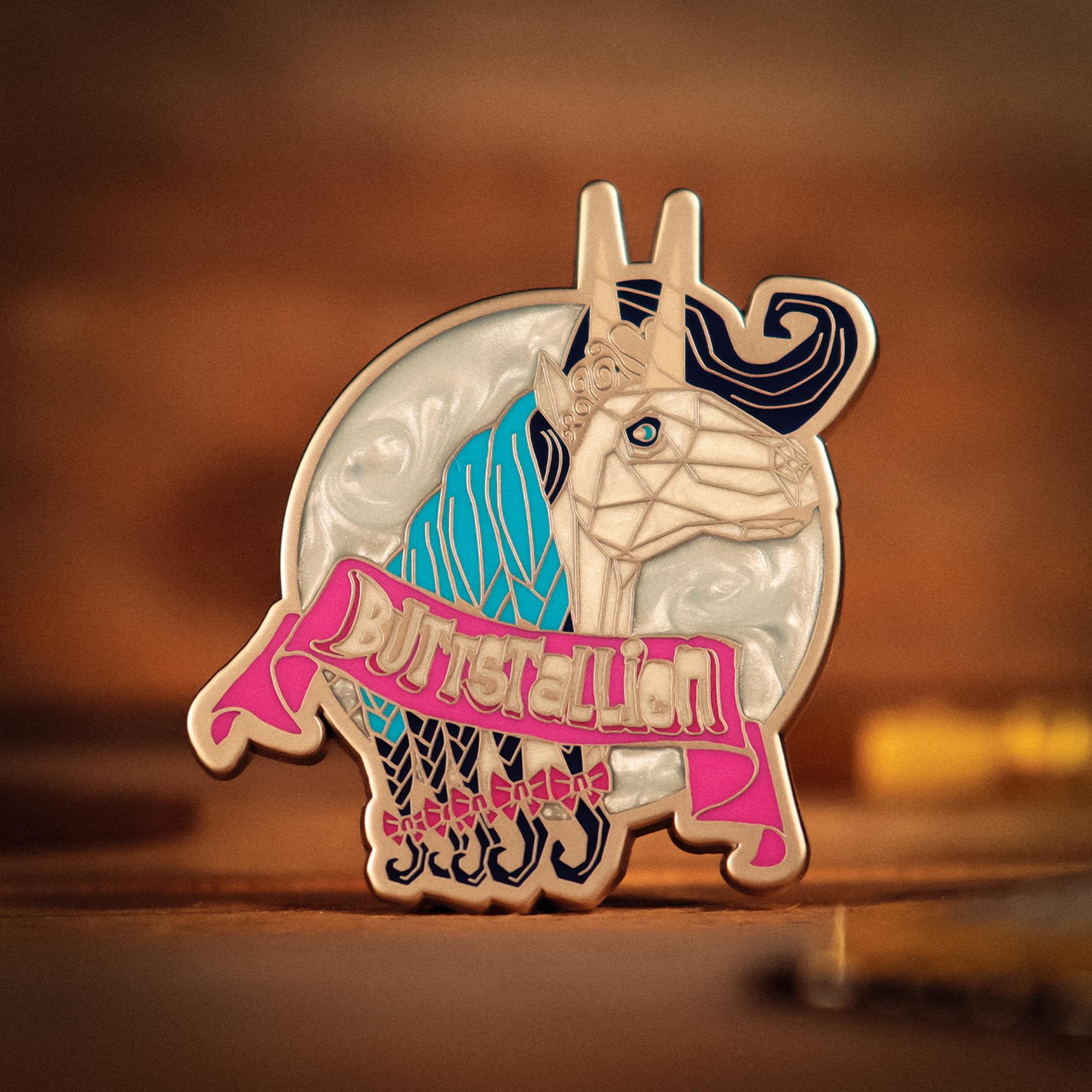 Borderlands Butt Stallion Limited Edition Enamel Pin