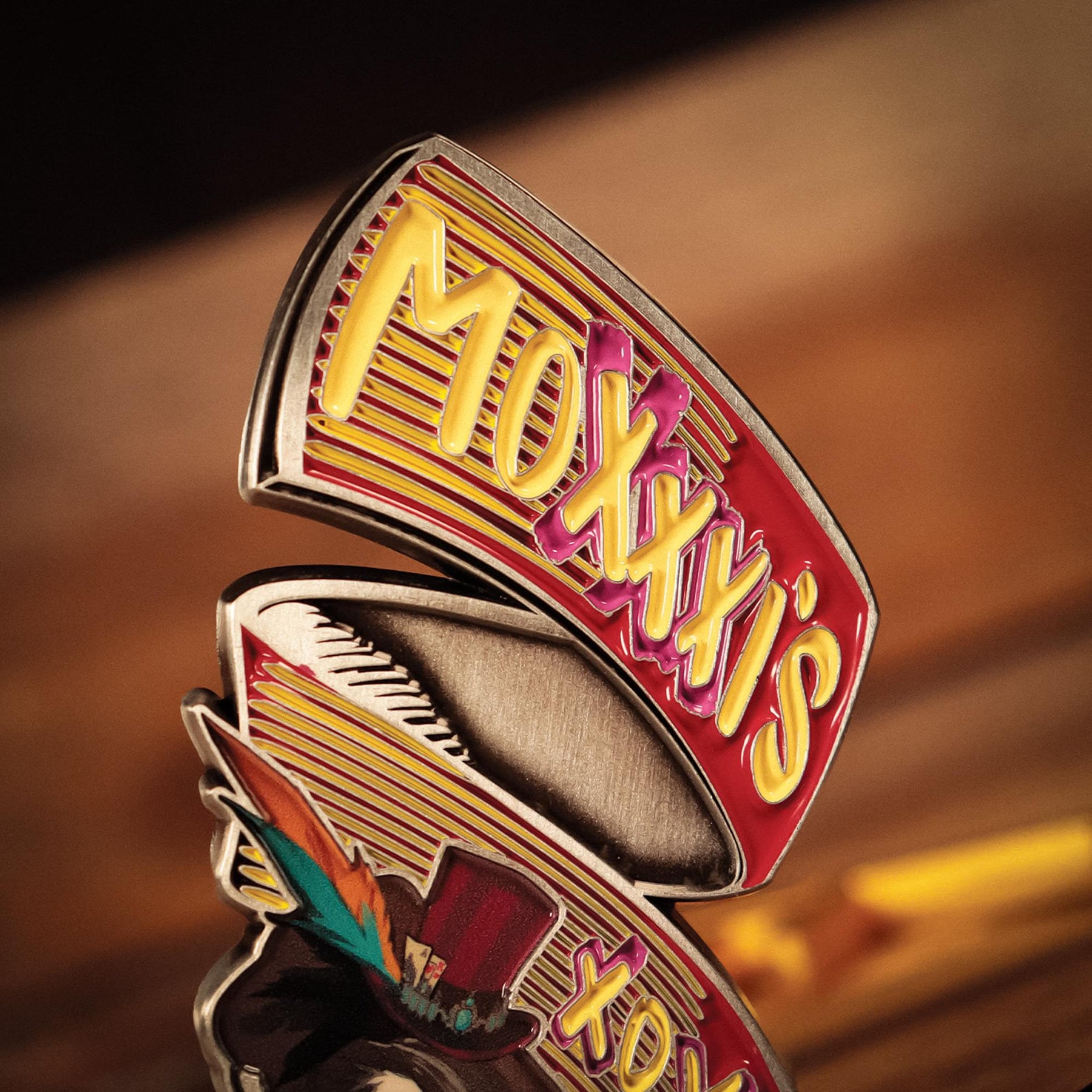 Borderlands Mad Moxxi Magnetic Enamel Metal Bottle Opener