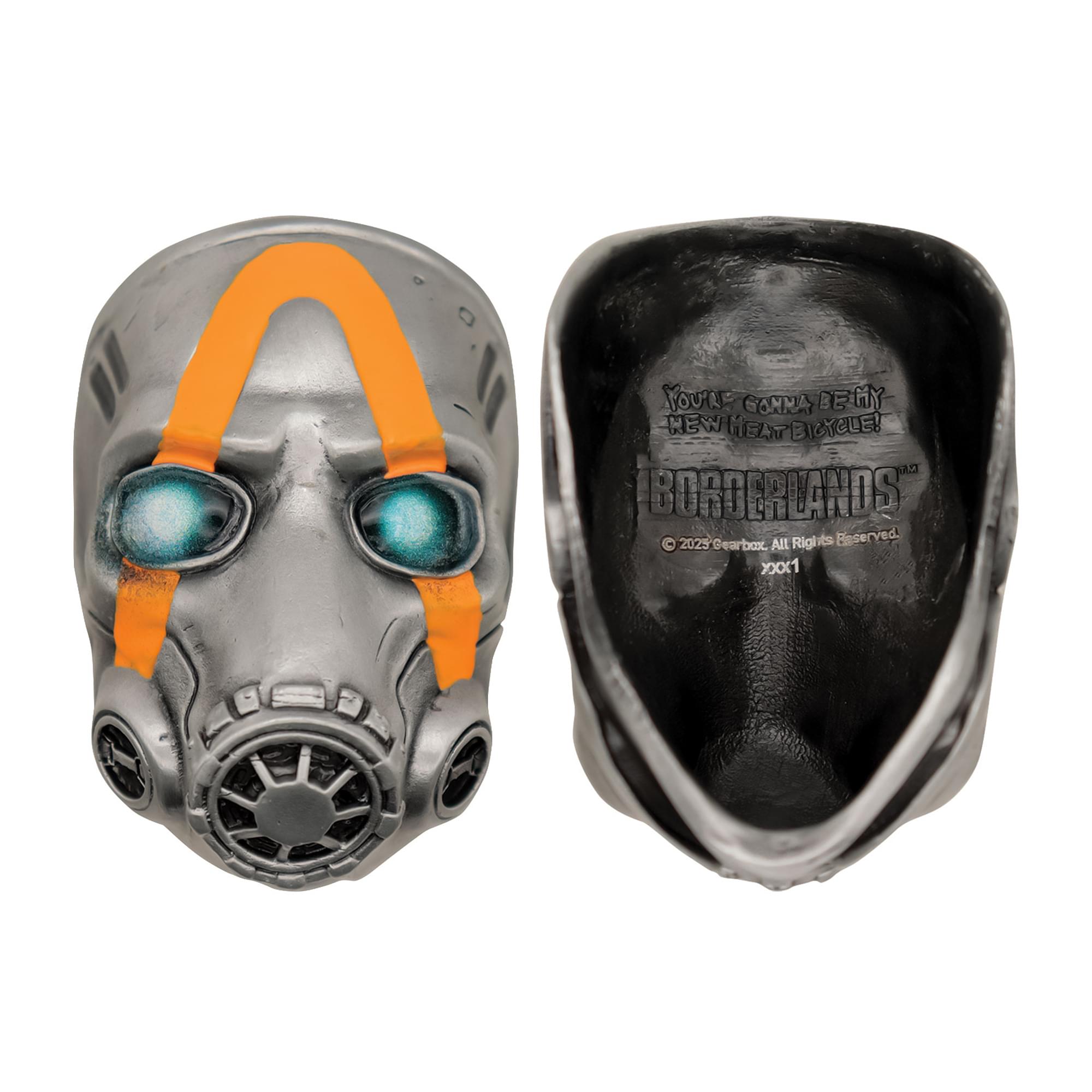 Borderlands Bandit Mask Limited Edition Metal Replica | 2 x 3 Inches