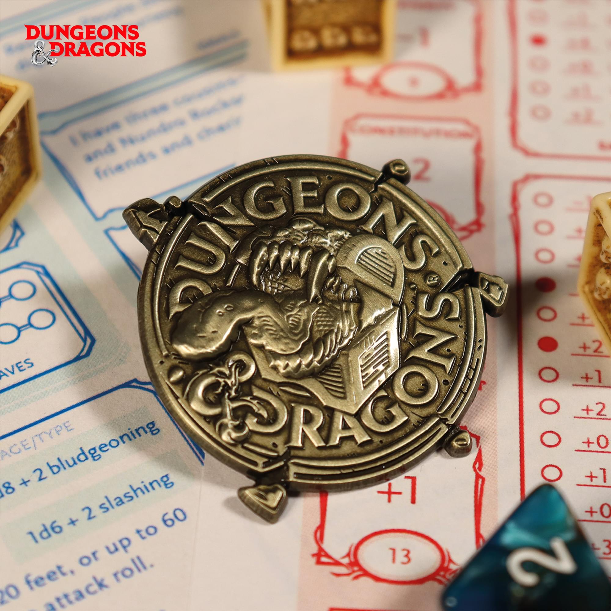 Dungeons & Dragons Limited Edition Mimic Premium Pin Badge