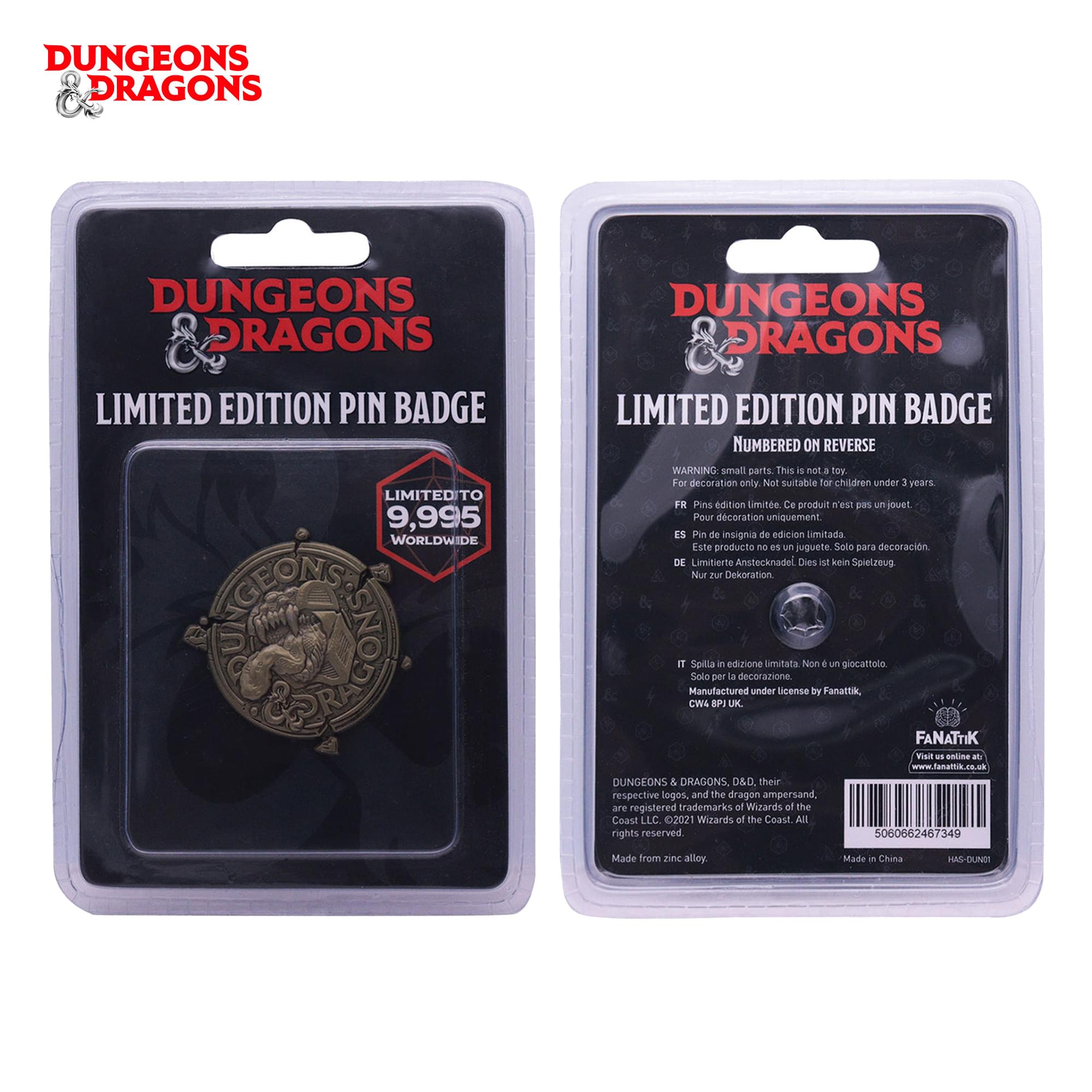 Dungeons & Dragons Limited Edition Mimic Premium Pin Badge